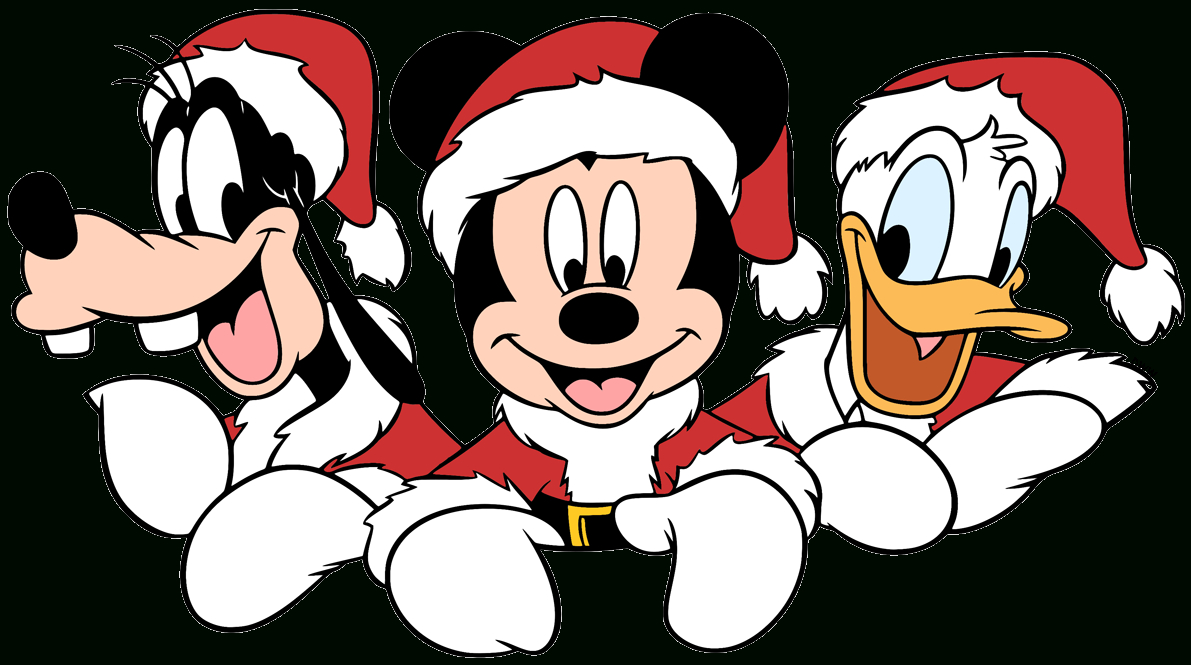 Mickey Mouse Christmas Clip Art (Png Images) | Disney Clip Art Galore inside Free Printable Disney Clipart