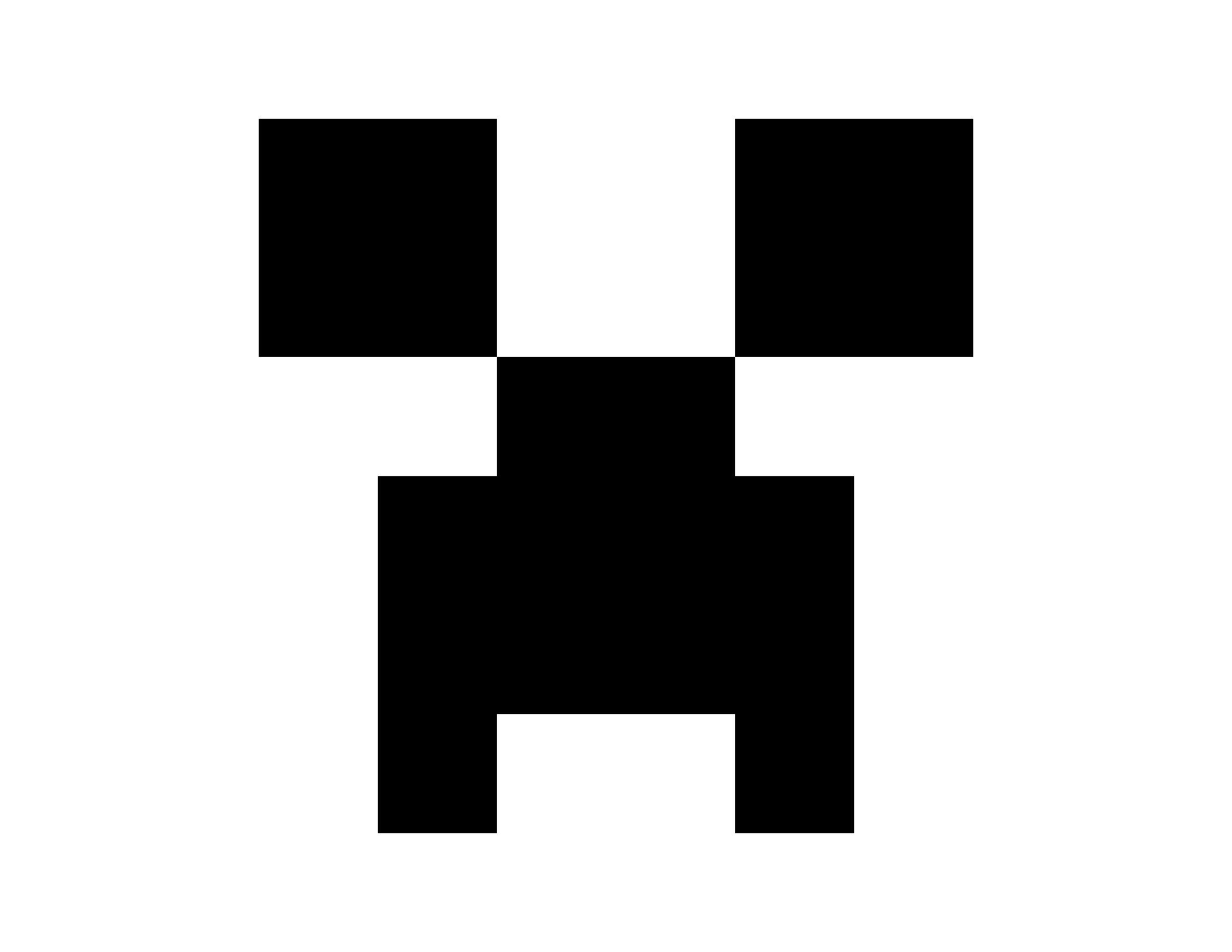 Minecraft (Free Pumpkin Stencil - Pumpkin Pattern - Pumpkin with Free Printable Minecraft Stencils