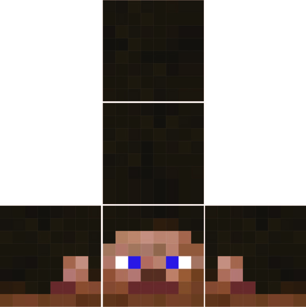 Minecraft Steve Templates - 10 Free Pdf Printables | Printablee within Free Minecraft Steve Head Printable