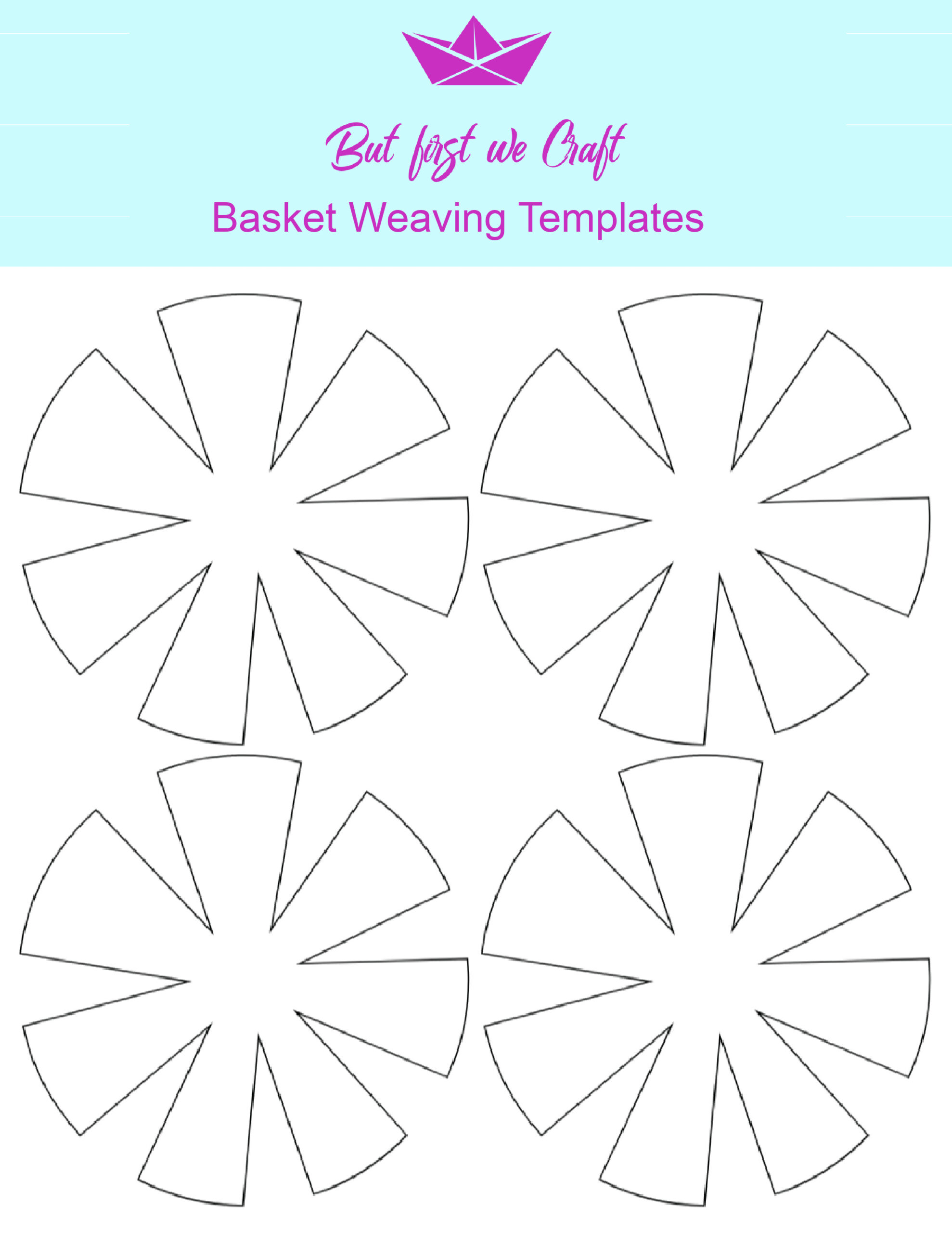 Mini Basket Weaving – But First We Craft inside Free Printable Paper Weaving Patterns