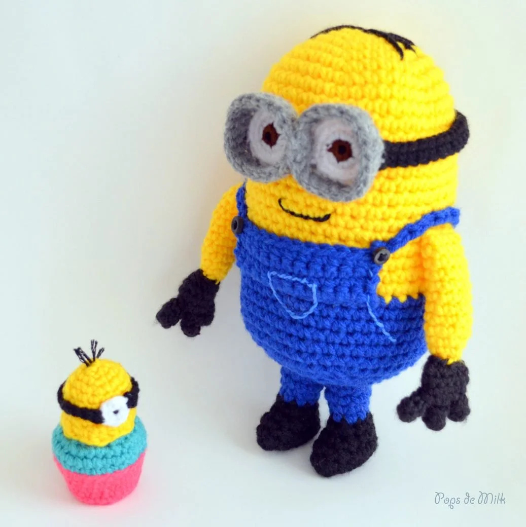 Minion Crochet Pattern — Pops De Milk - Fun And Nerdy Crochet Patterns pertaining to Free Printable Minion Crochet Patterns