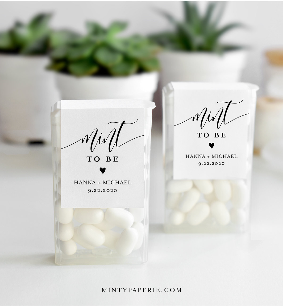Mint To Be Label Template, Tic Tac Wraparound, Printable Wedding with regard to Mint to Be Free Printable