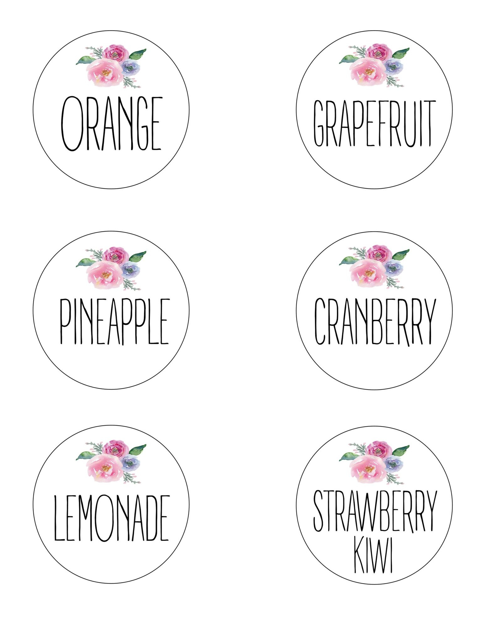 Mom-Osa Bar With Free Printables with Free Mimosa Bar Printables