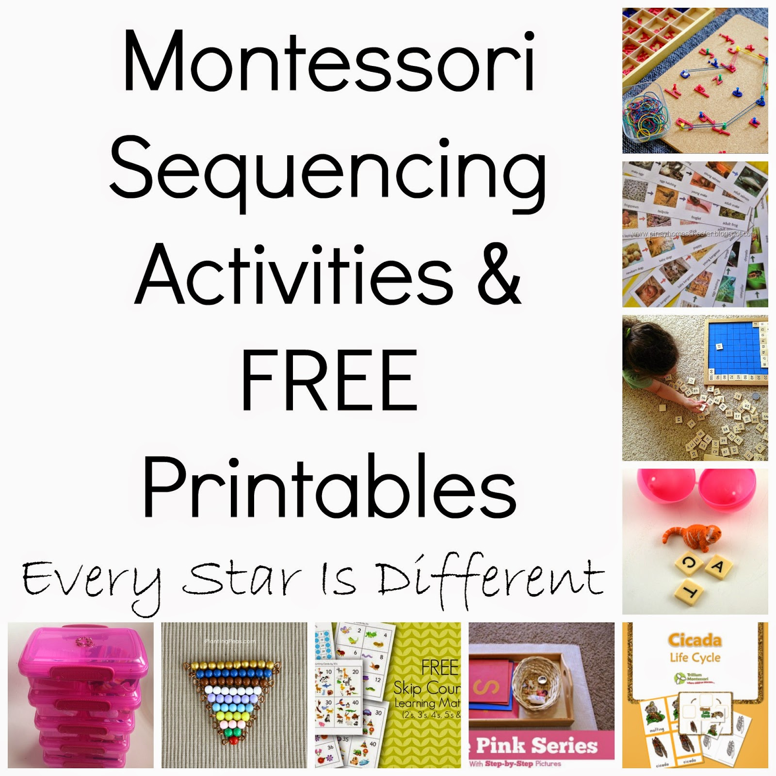 Montessori-Inspired Sequencing Activities &amp;amp; Free Printables (Klp with Free Printable Sequencing Activities For Preschoolers