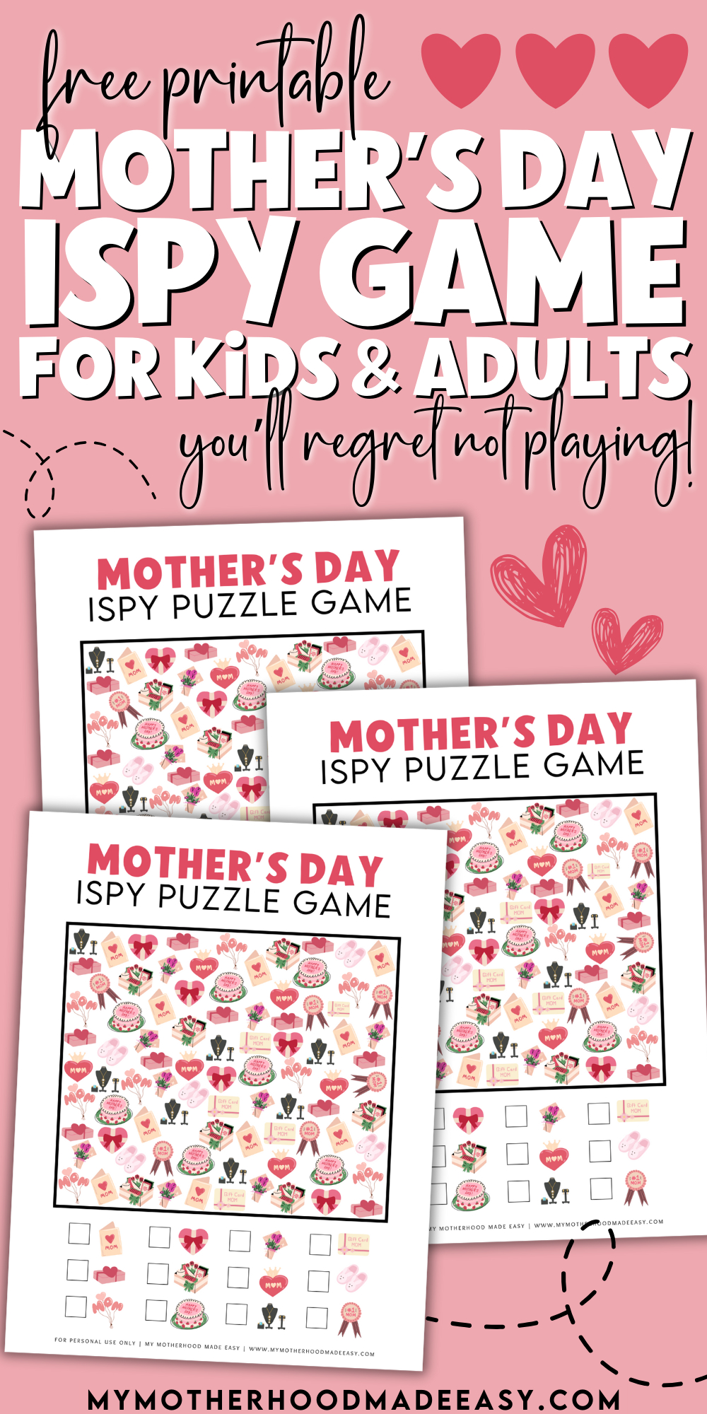 Mother&amp;#039;S Day Games: 25 &amp;gt; Mother&amp;#039;S Day Games &amp;lt; Ideas To Save Today intended for Free Printable Mm Game