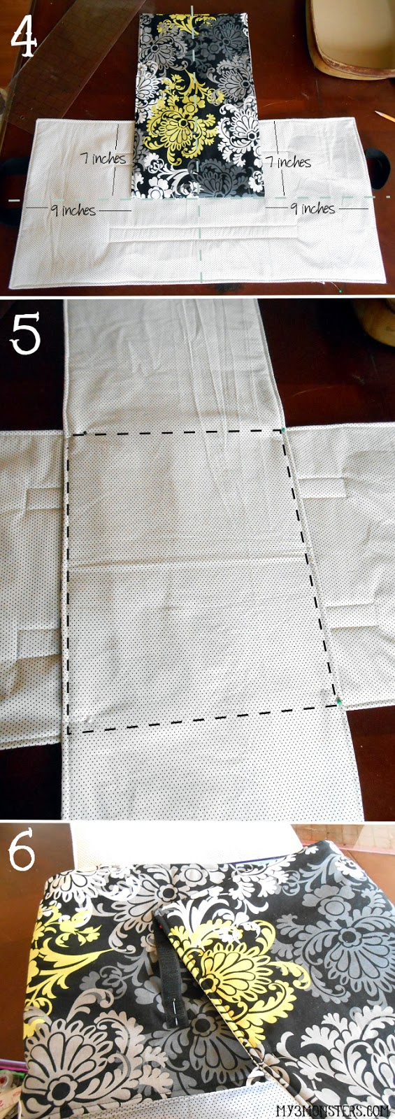 My 3 Monsters: Diy Casserole Carrier inside Free Printable Pattern For Casserole Carriers