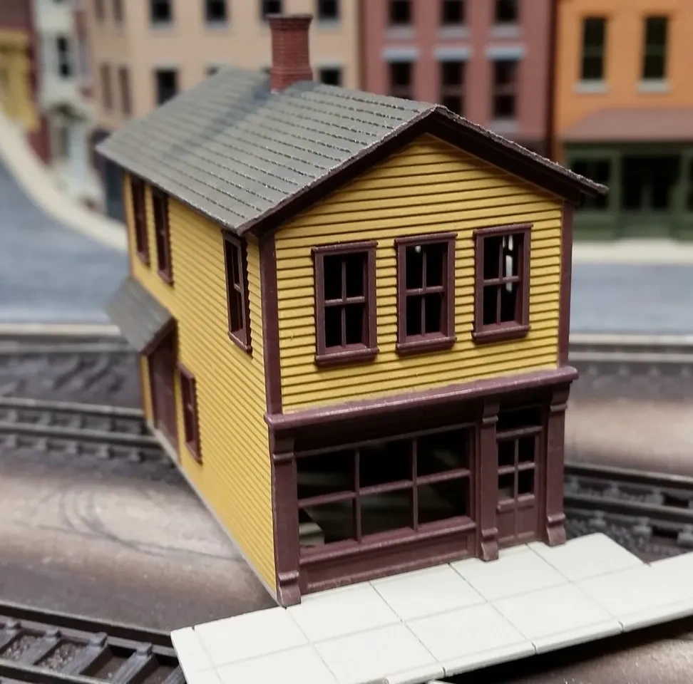 N Scale Buildingchris Schmuck | Download Free Stl Model regarding Free N Gauge Printable Buildings