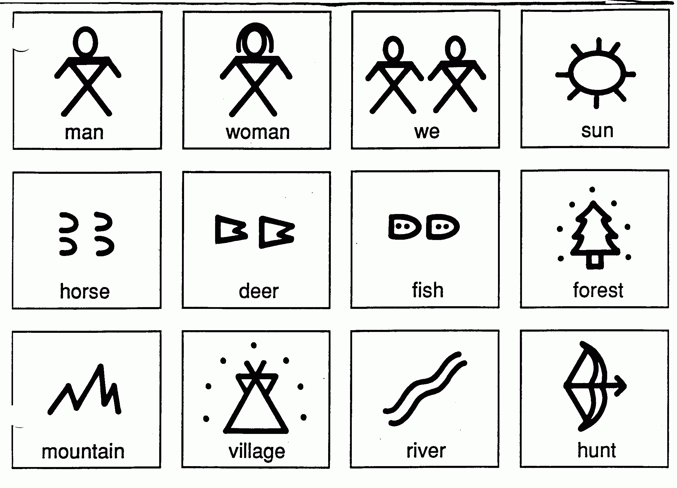 Native American Symbols: 24 First Nations Symbols Ideas To Save within Free Native American Symbols Printables