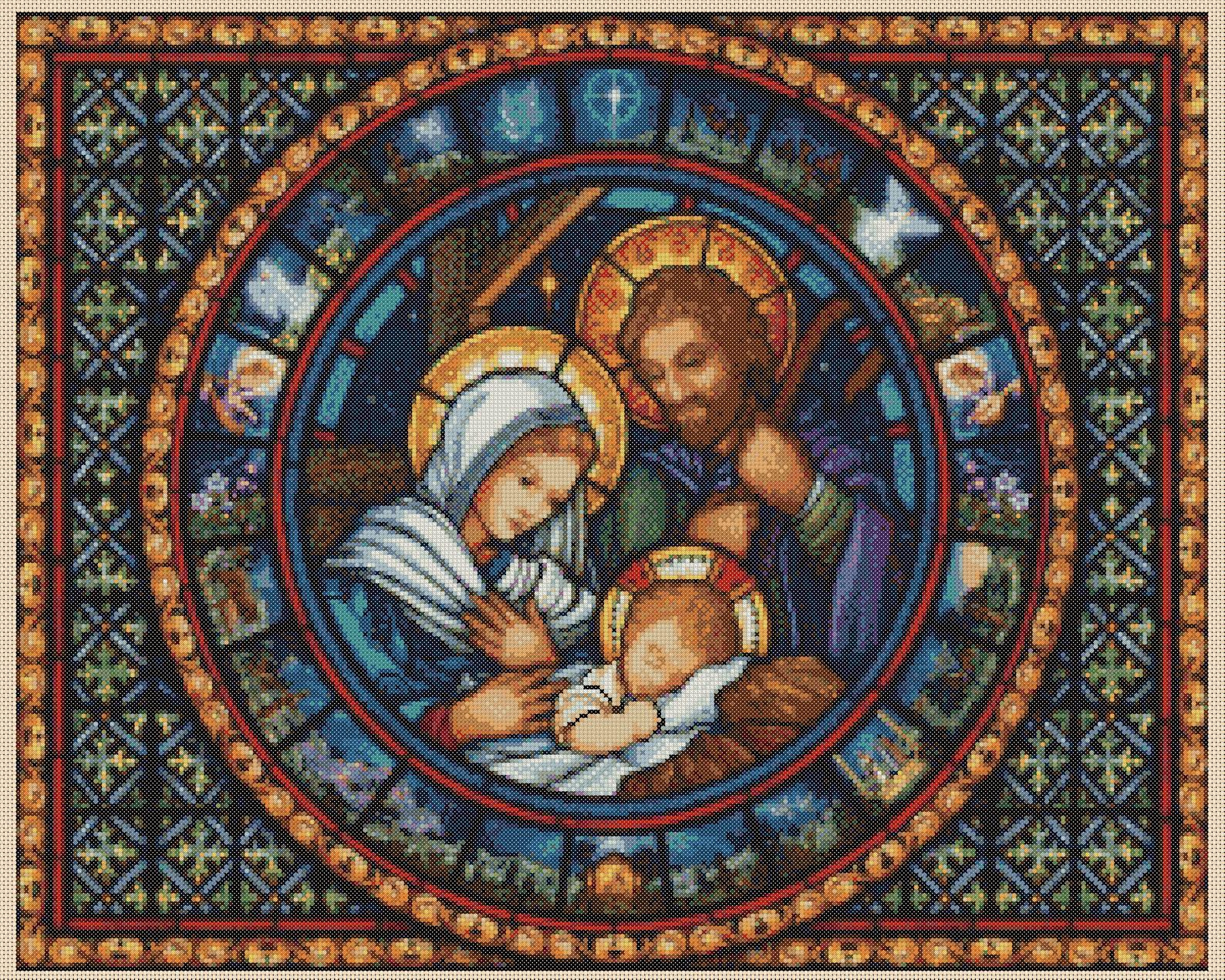 Nativity Cross-Stitching Patterns - Mckenzie Sue Makes pertaining to Free Printable Nativity Counted Cross Stitch Patterns
