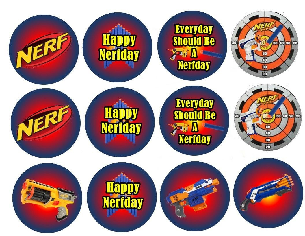 Nerf Printables with regard to Free Nerf Printables