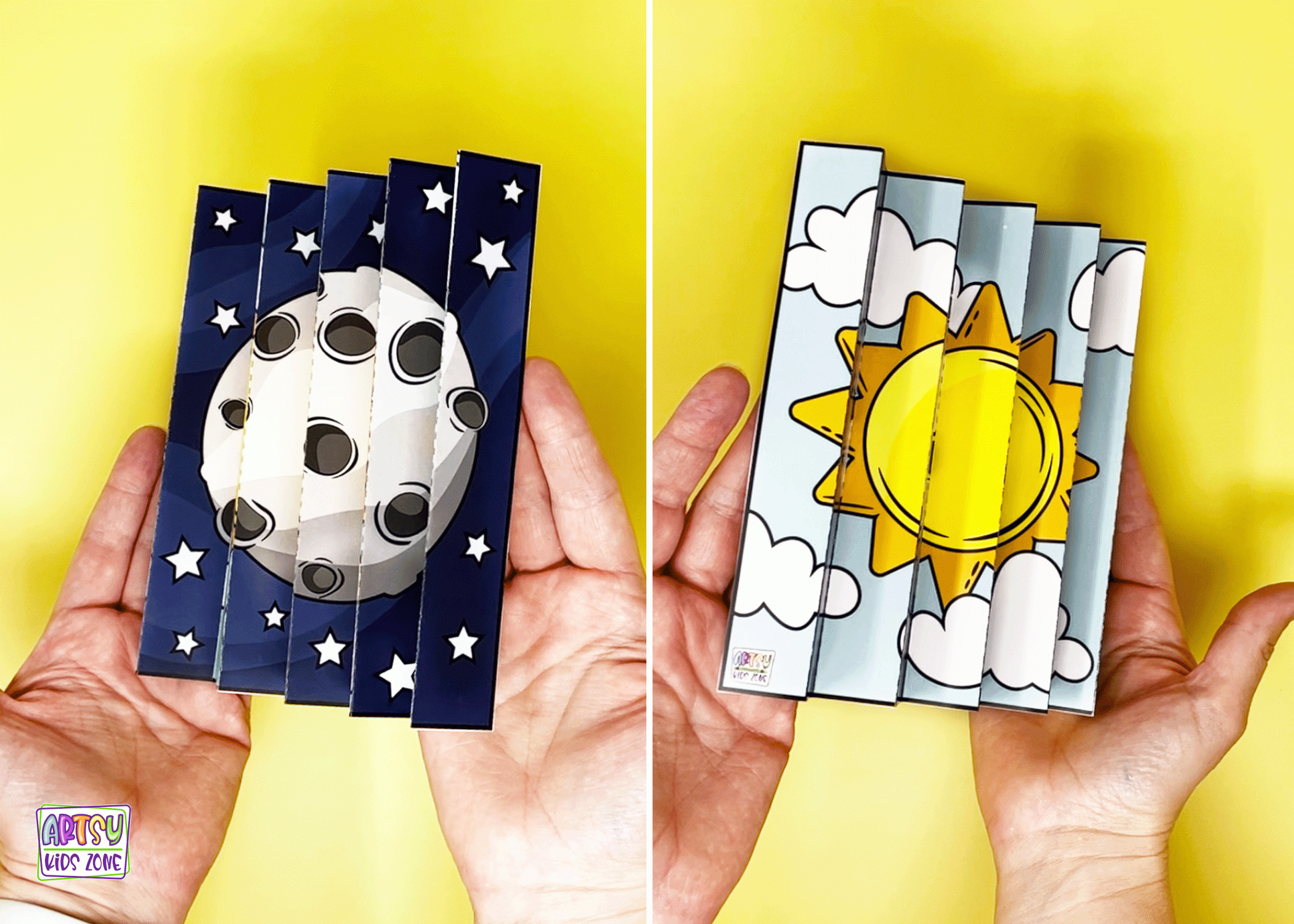 Night And Day Agamograph Template Pdf with regard to Agamograph Free Printable