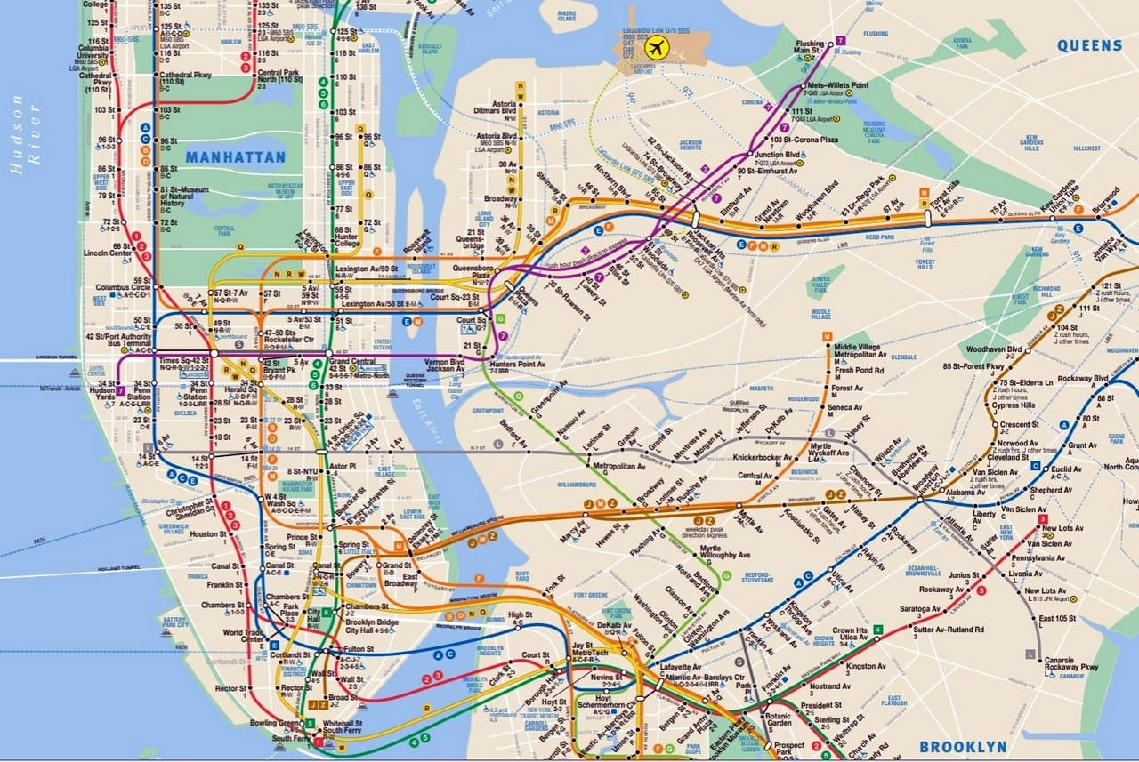 Nyc Subway Map | Apps, Tips, Free Maps, Schedule, Omny in Free Printable Nyc Subway Map