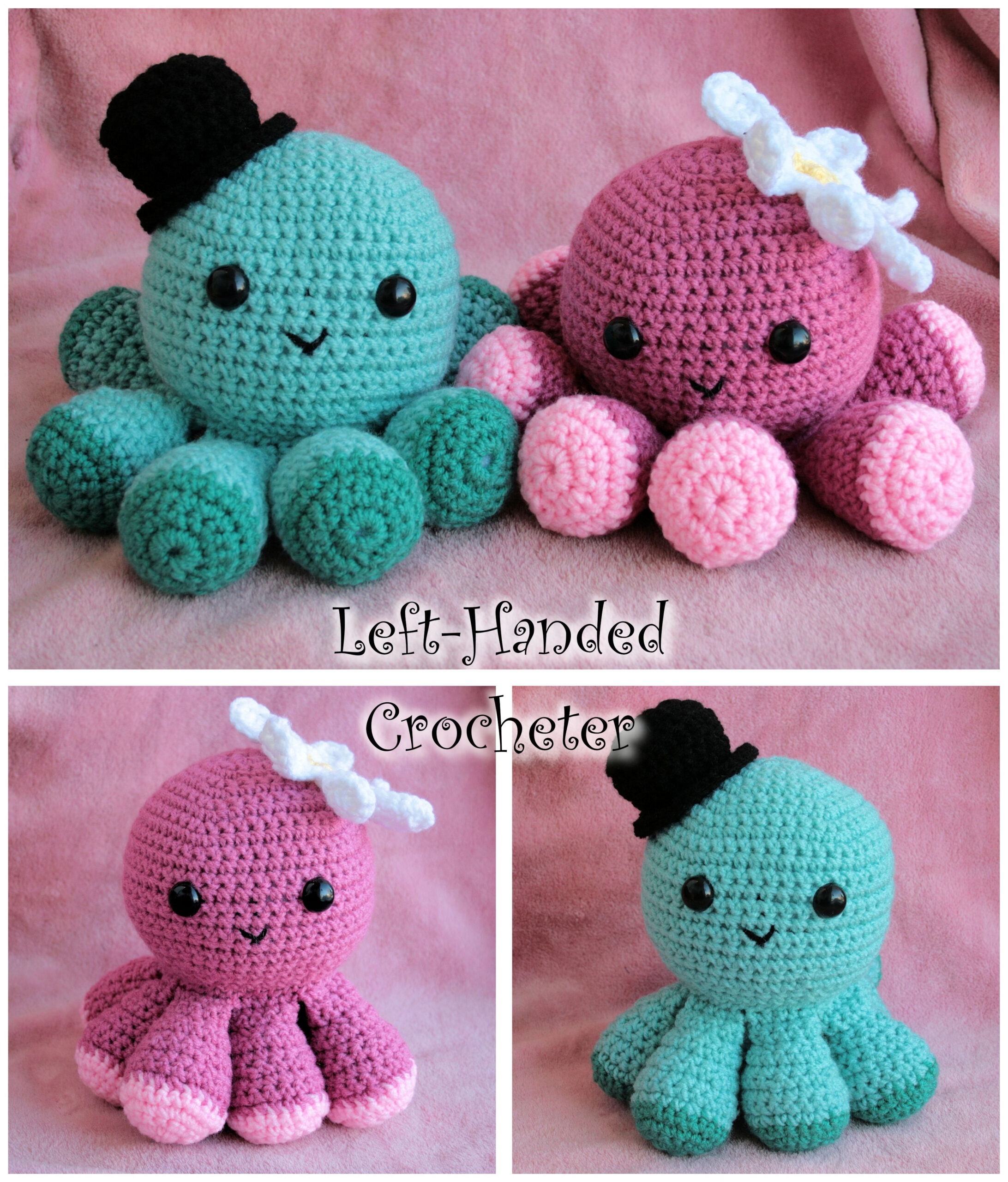 Octopus Frenzy | in Left Handed Crochet Patterns Free Printable
