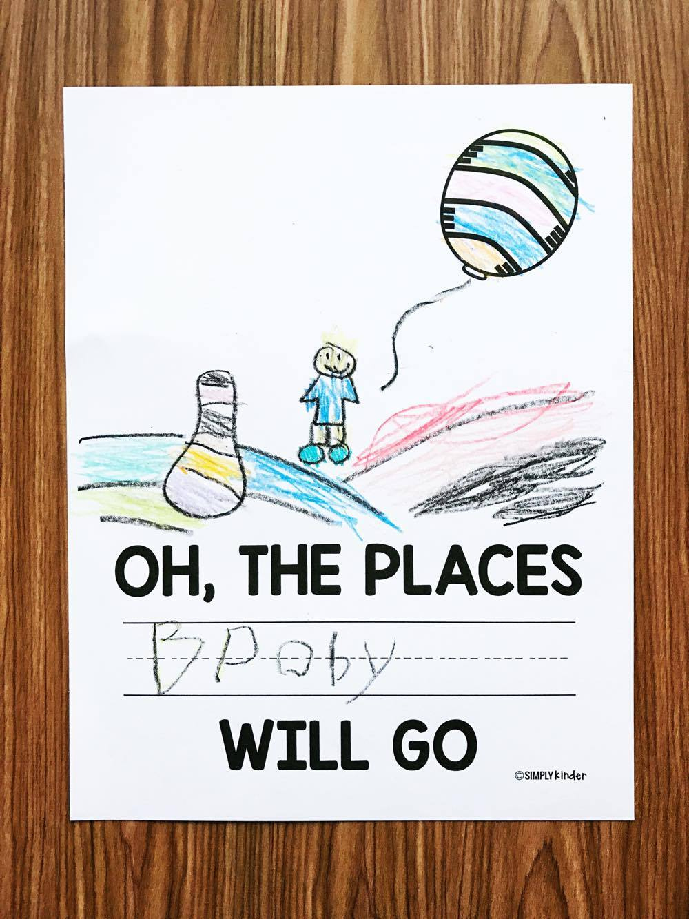 Oh, The Places You'Ll Go Printable - Simply Kinder inside Free Oh the Places You Ll Go Printables