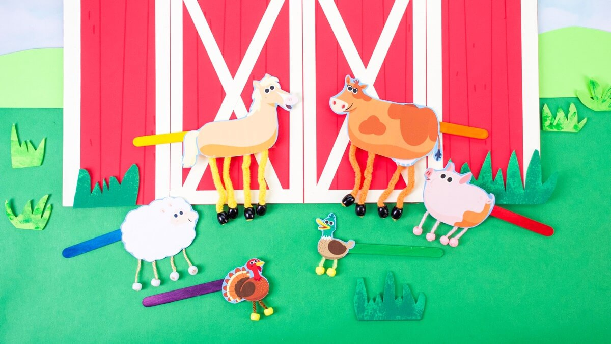 Old Macdonald Had A Farm - Dancing Farm Animals Craft - Super Simple pertaining to Old Macdonald Free Printables