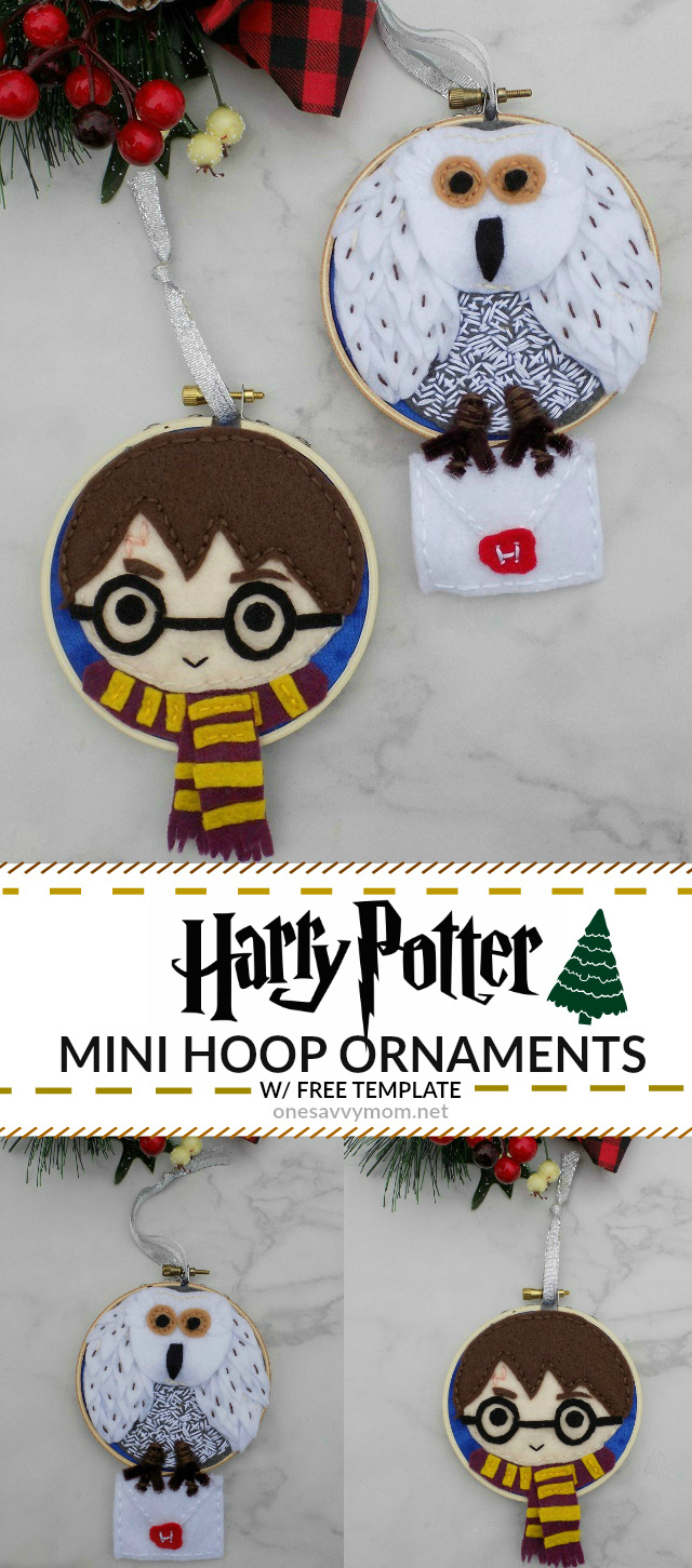 One Savvy Mom ™ | Nyc Area Mom Blog: Harry Potter Mini Embroidery with Free Printable Harry Potter Embroidery Patterns