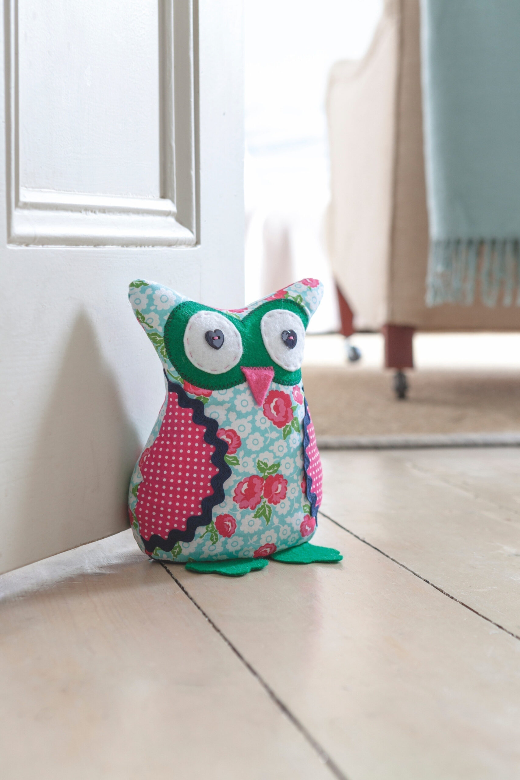 Owl Doorstop · Extract From Sew Perfect Petshelen Rhiannon in Free Printable Doorstop Sewing Patterns