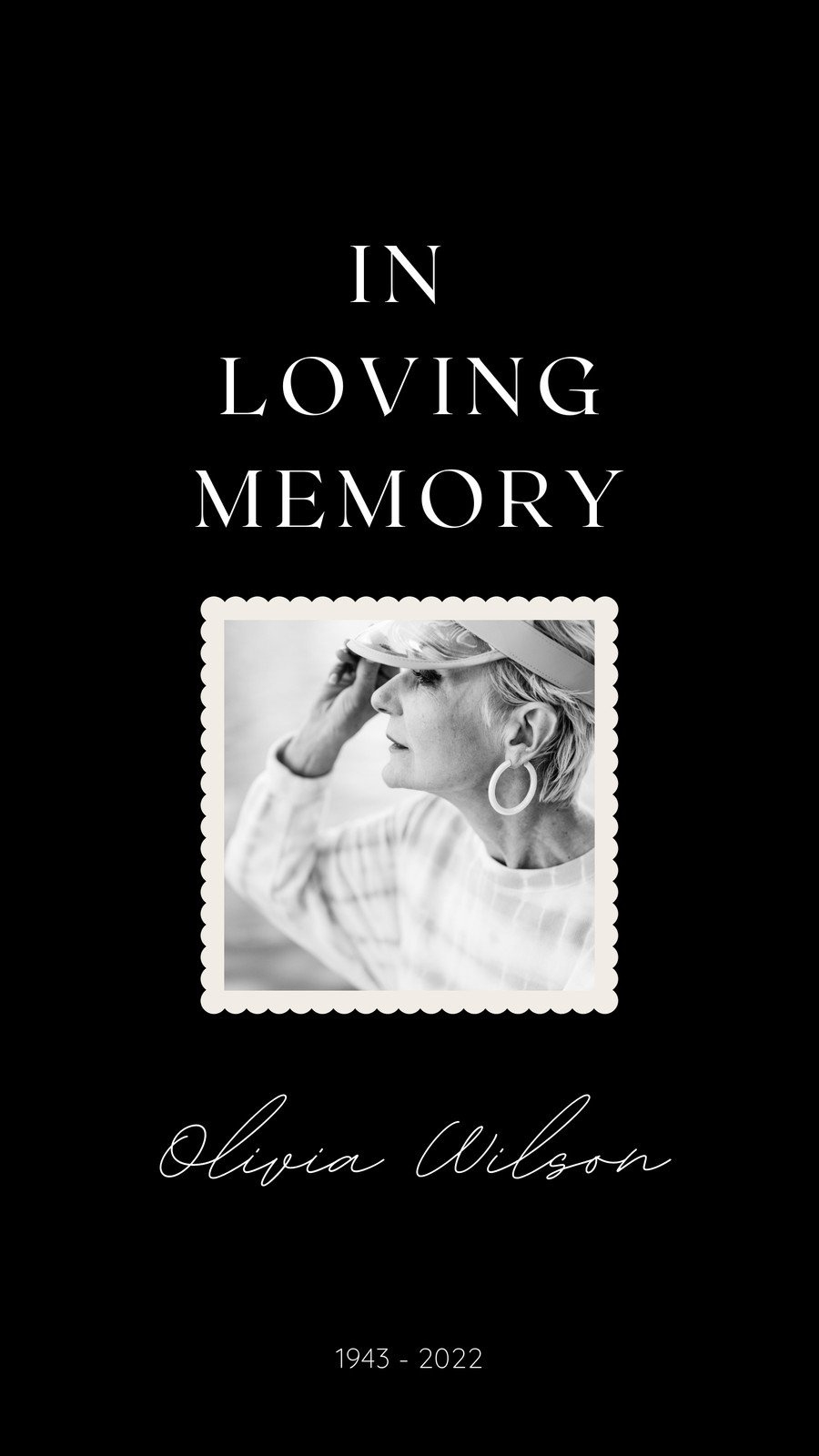 Page 2 - Free And Customizable In Loving Memory Templates | Canva throughout In Loving Memory Templates Free