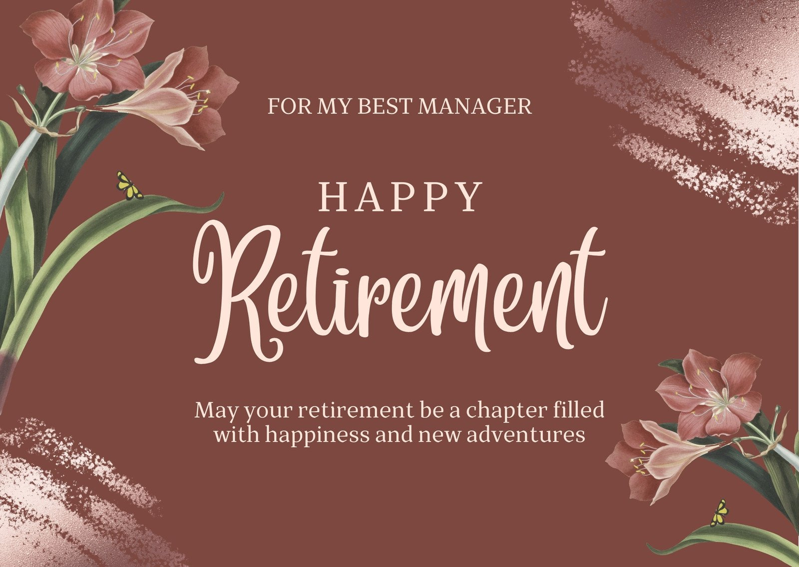Page 2 - Free Printable, Customizable Retirement Card Templates intended for Happy Retirement Template Free