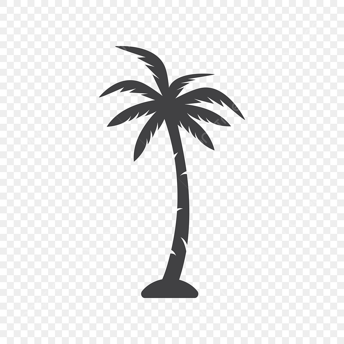 Palm Tree Silhouette Png And Vector Images Free Download - Pngtree for Free Palm Tree Templates