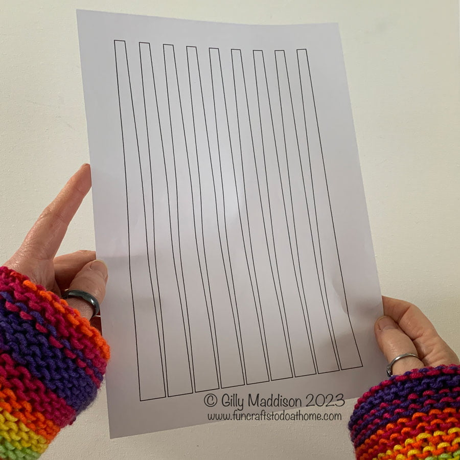 Paper Bead Art! - Fun Crafts To Do At Home intended for Paper Bead Template Free