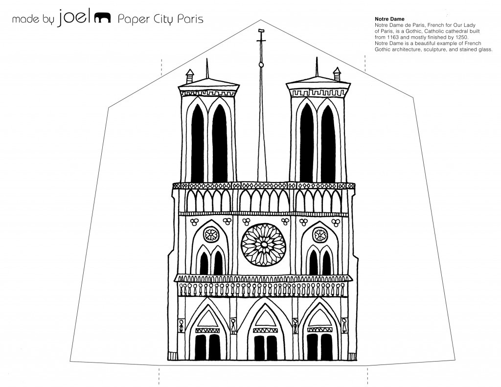 Paper City Paris! – Madejoel in Paris Free Printable Stencils