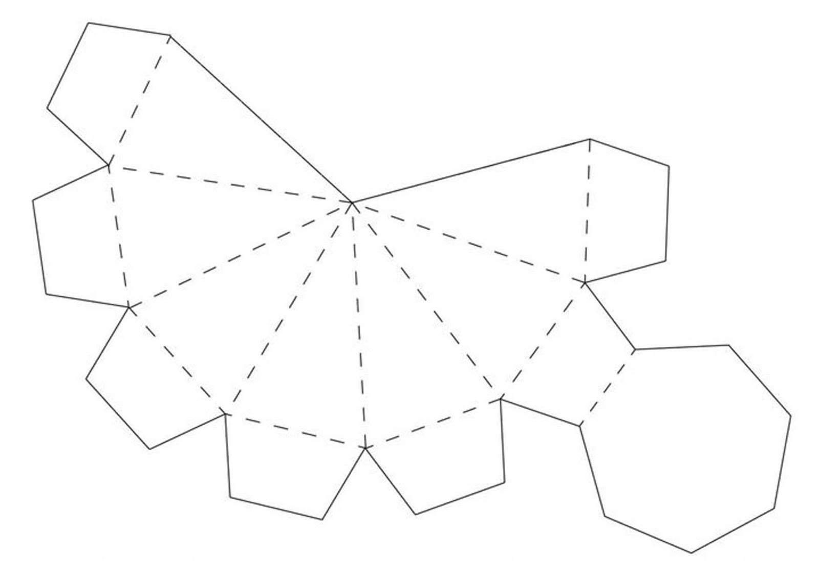 Paper Diamond Free Template | Paper Origami Guide inside Diamond Foldable Stencil Printable