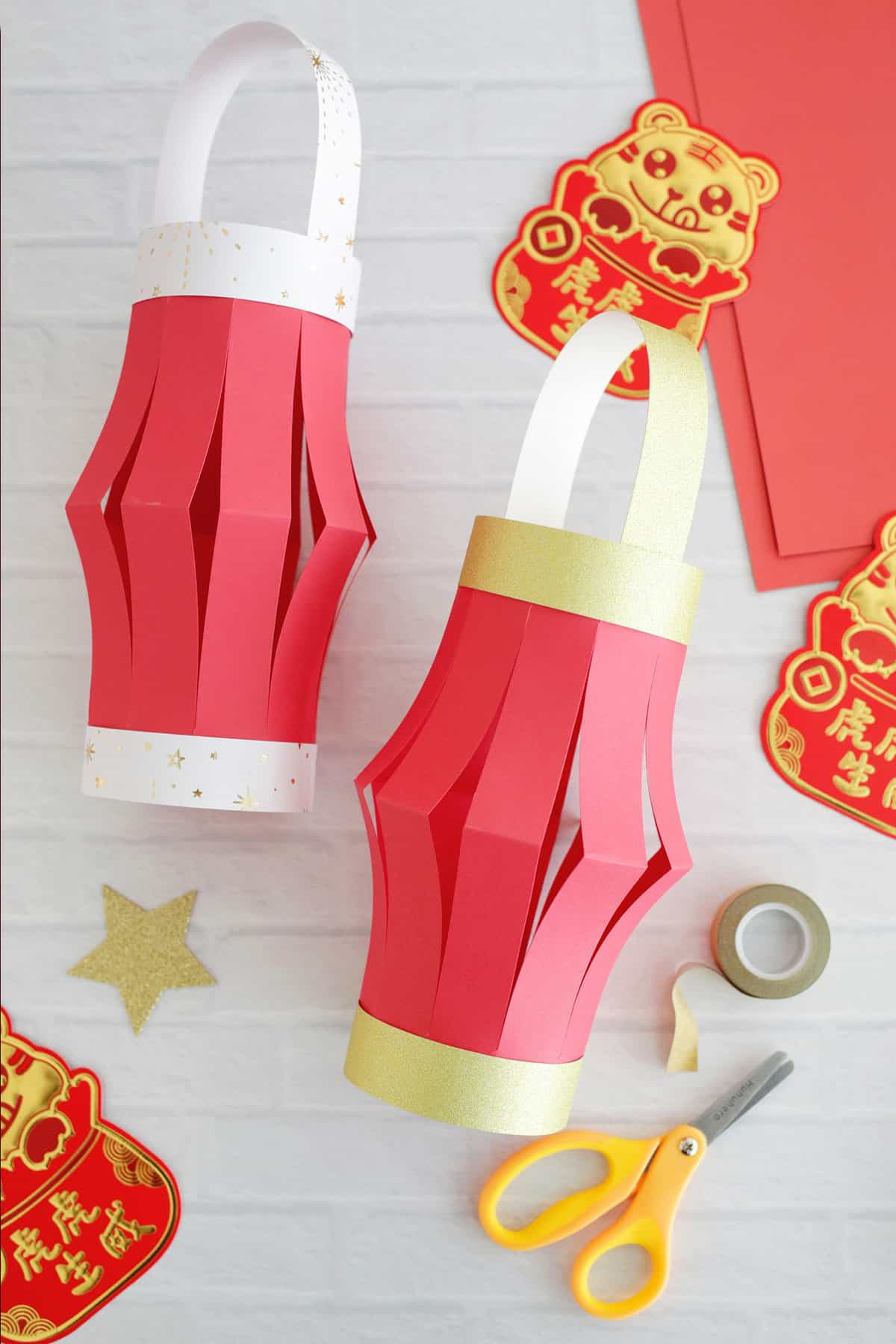 Paper Lantern Craft - Childhood Magic with Free Printable Paper Lantern Templates