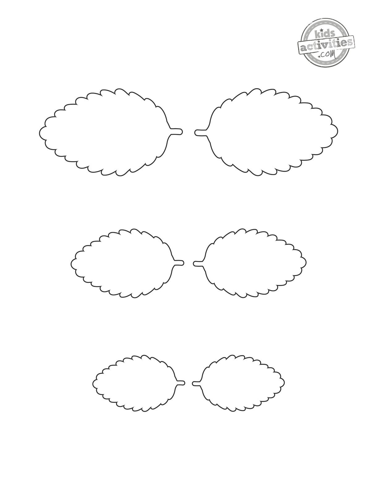 Paper Roses - Free Printable Templates | Kids Activities Blog pertaining to Printable Stencils Rose Petals and Leaves