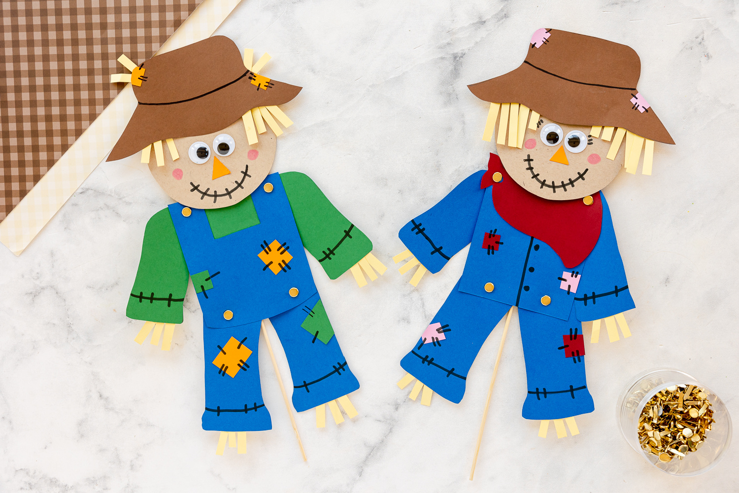 Paper Scarecrow.mp4 within Free Printable Scarecrow Pattern
