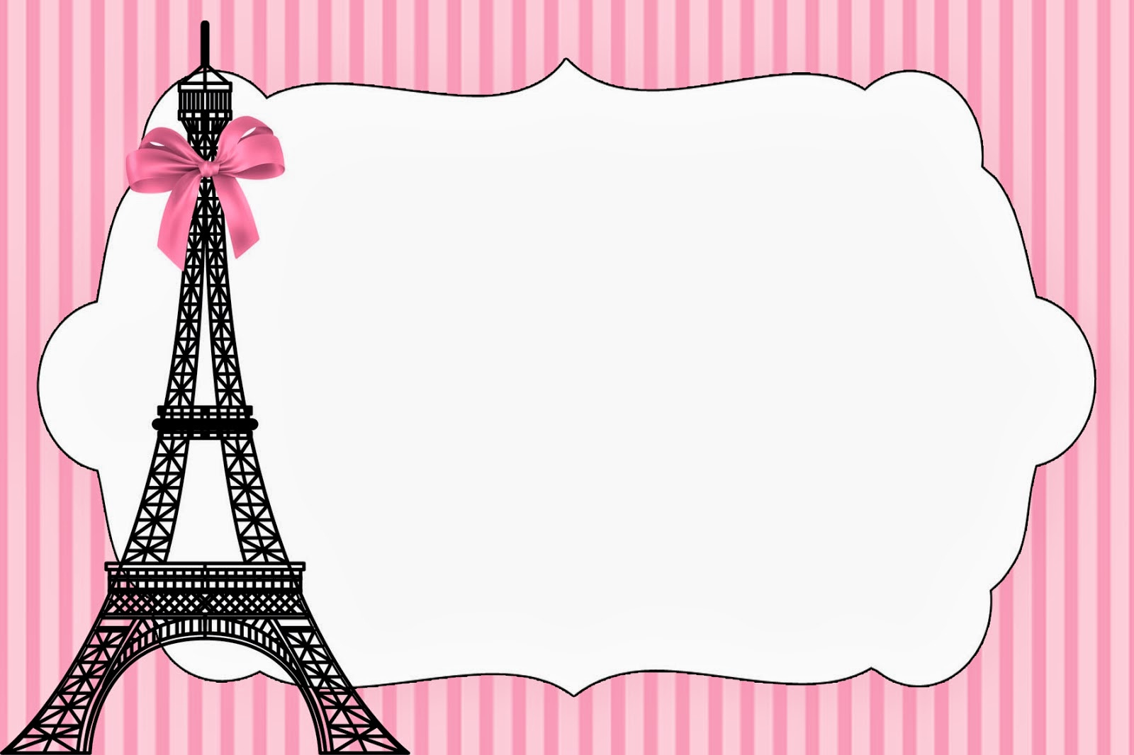 Paris: Invitations And Free Party Printables. - Oh My Fiesta! In throughout Paris Themed Free Printables