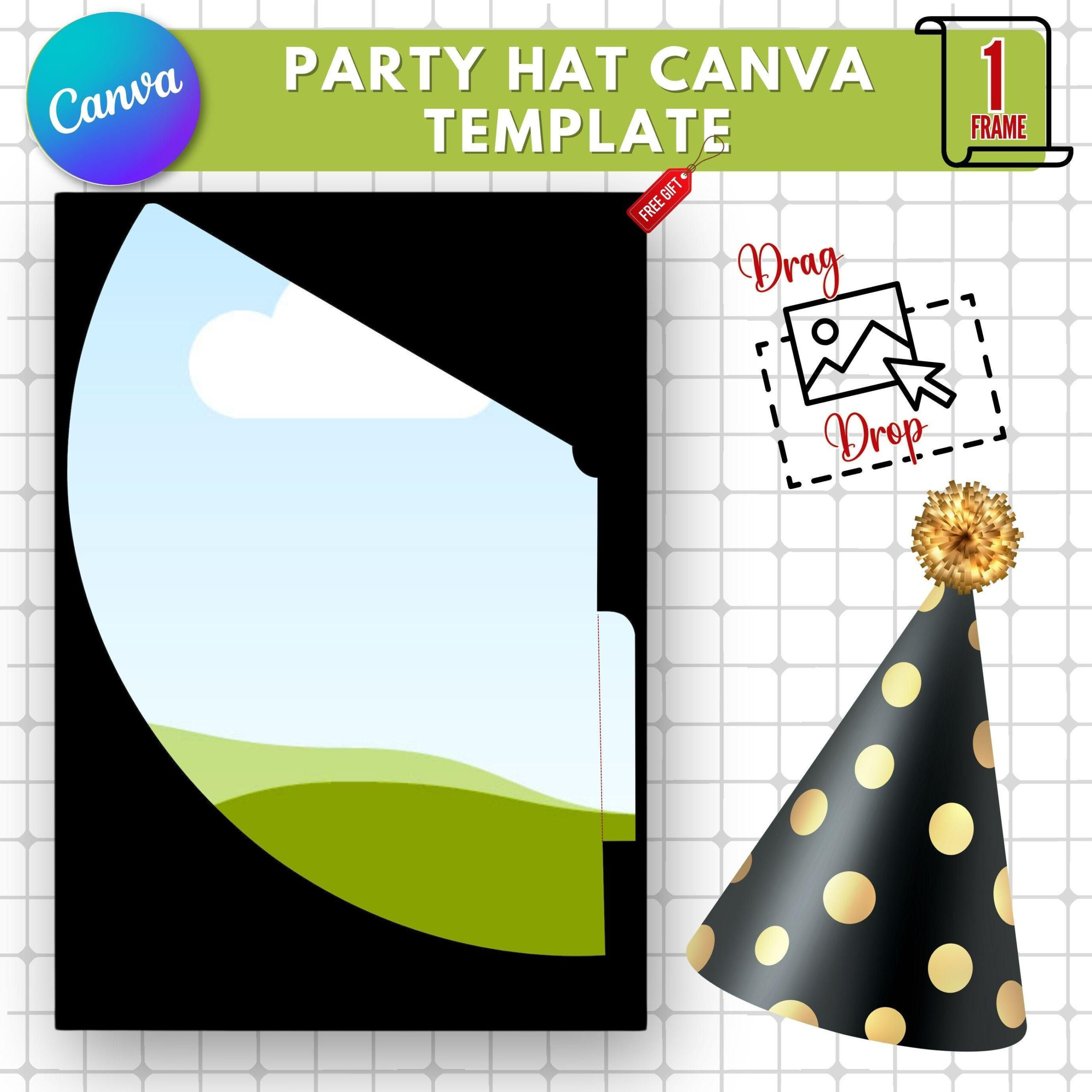 Party Hat Template Printable Free - Shop On Pinterest inside Free Printable Party Hat Pattern