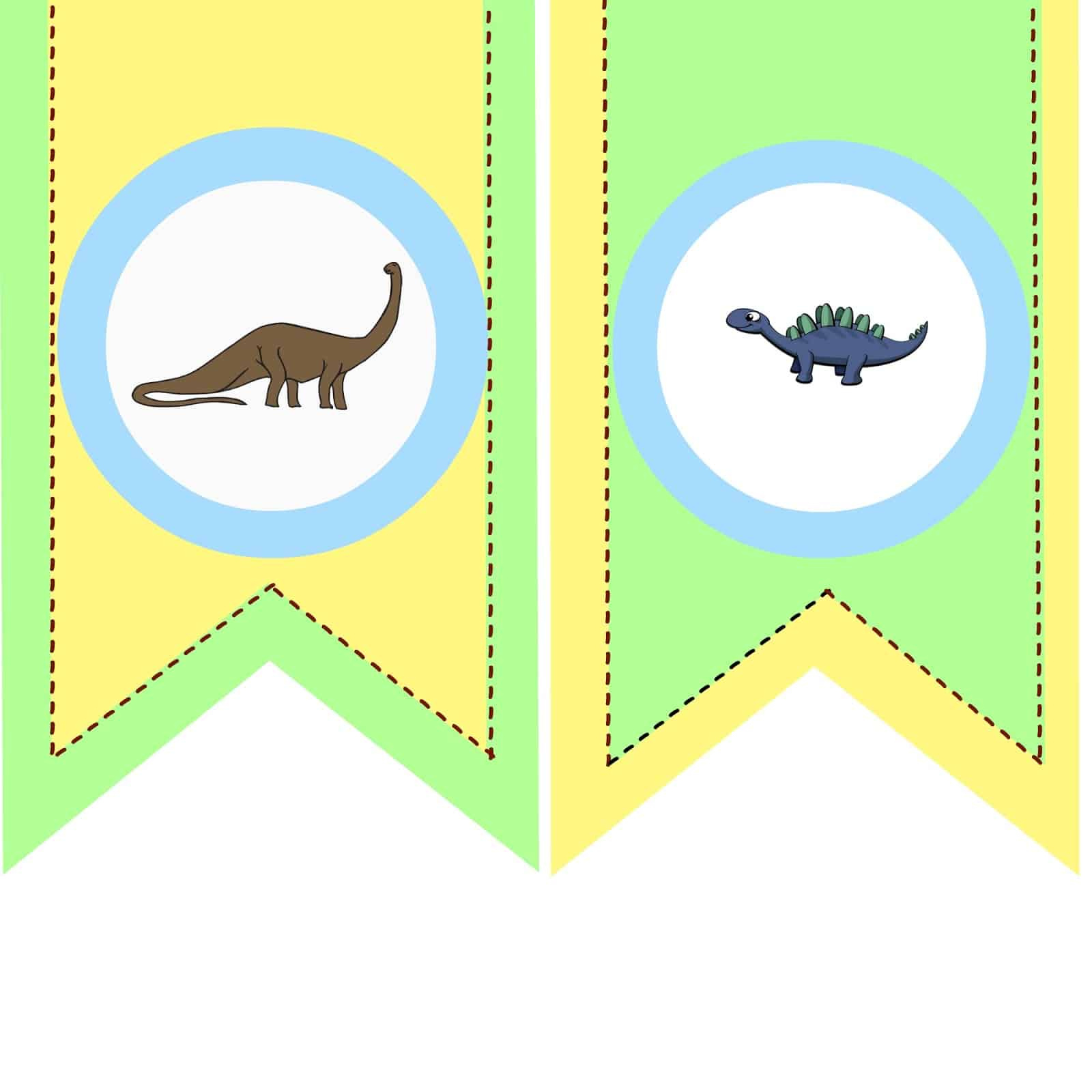Party With Dinosaurs - Dinosaur Themed Birthday Party regarding Dinosaur Birthday Banner Printable Free