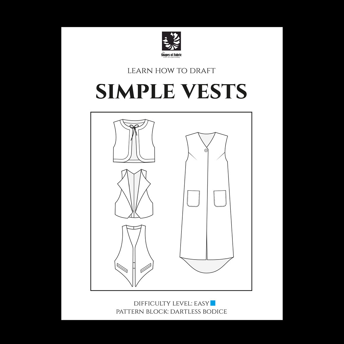 Patternmaking Guide: Simple Vests - The Shapes Of Fabric throughout Free Printable Vest Pattern