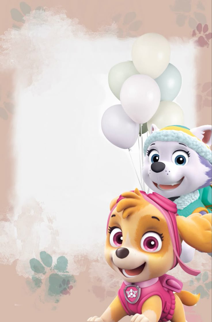 Paw Patrol Printable Birthday E-Invitation - Free Download within Free Paw Patrol Birthday Card Printables