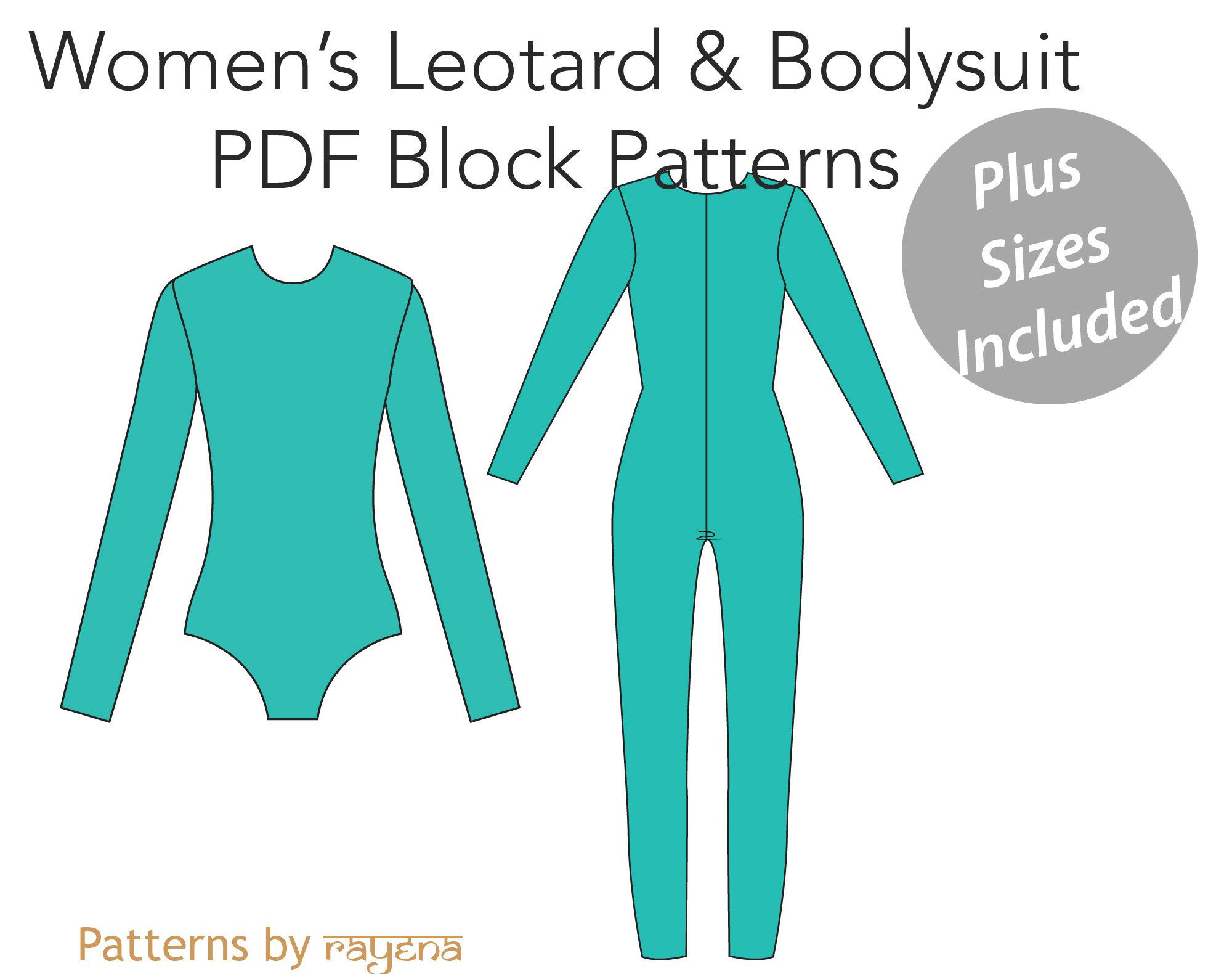Pdf Sewing Patterns: 37 Rayena- Pdf Sewing Patterns Ideas To Save throughout Free Printable Unitard Pattern