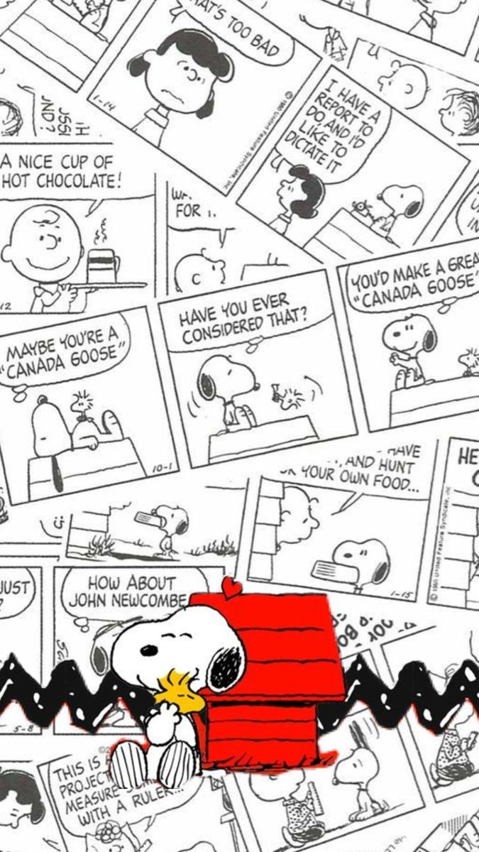 Peanuts En 2025 | Fondo De Pantalla Snoopy, CumpleaƱos Snoopy throughout Free Printable Peanuts Comic Strips