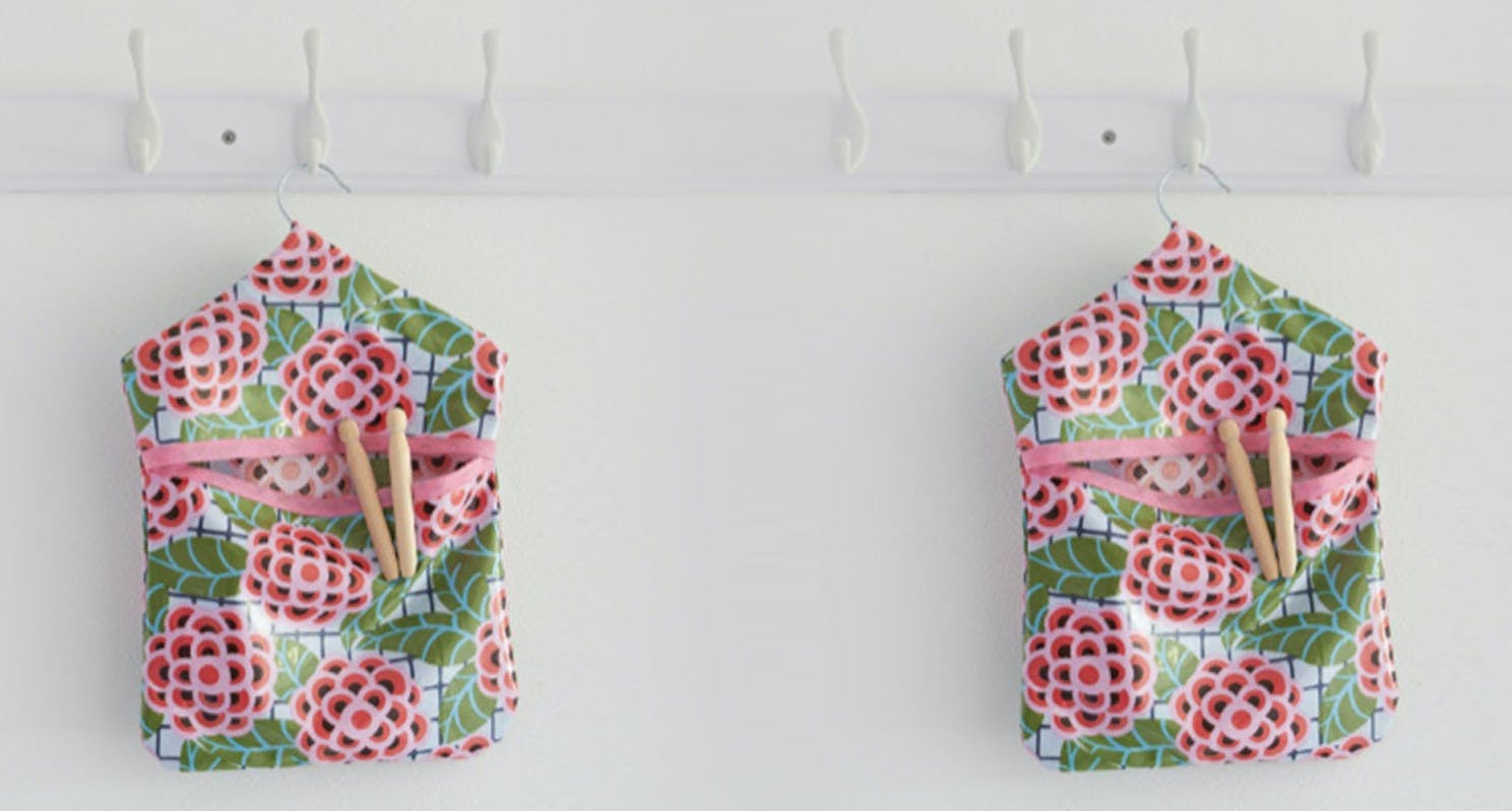 Peg Bag Free Sewing Pattern | Sewing 4 Free for Free Printable Peg Bag Patterns