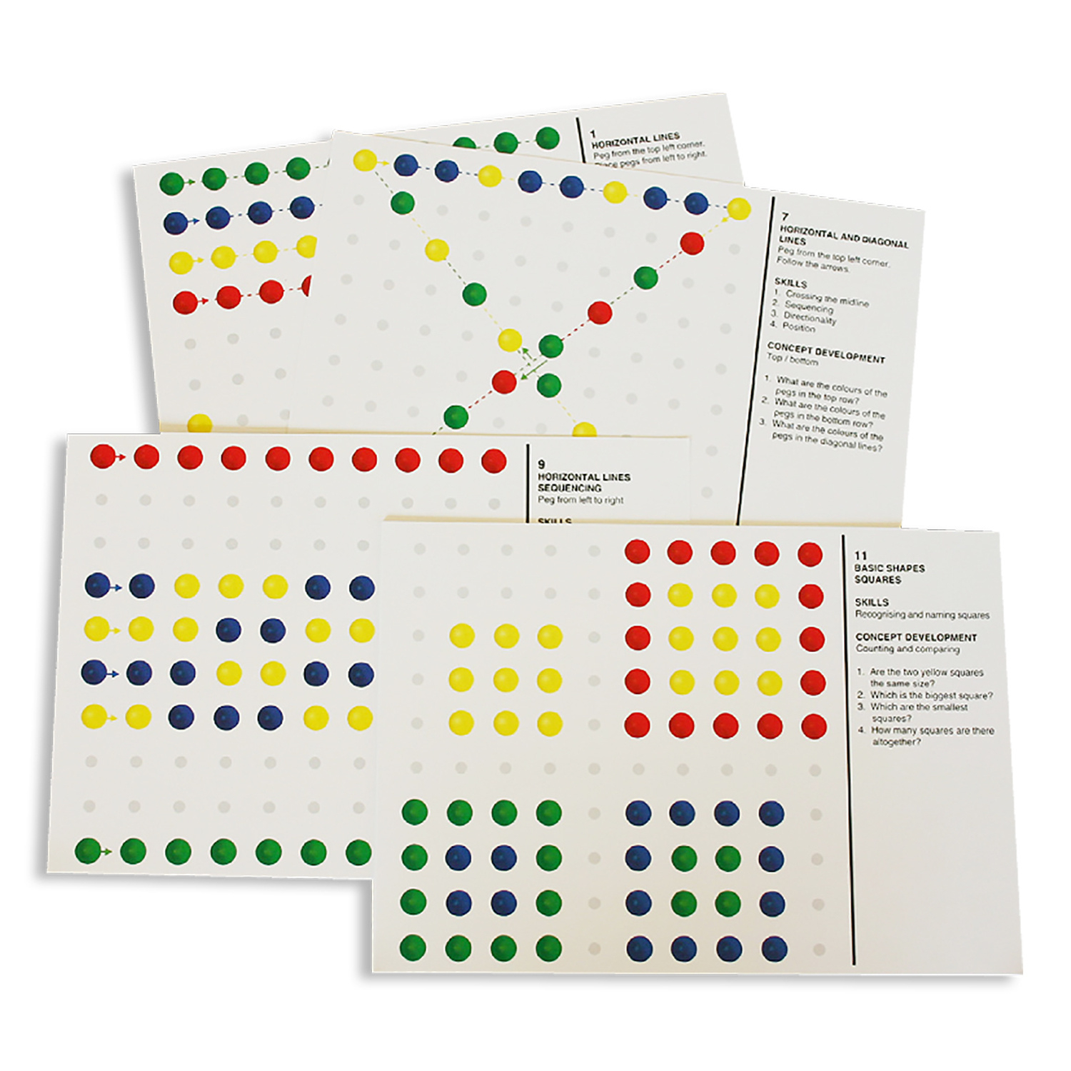 Pegboard Pattern Cards – Rgs Group with Free Printable Pegboard Pattern Cards