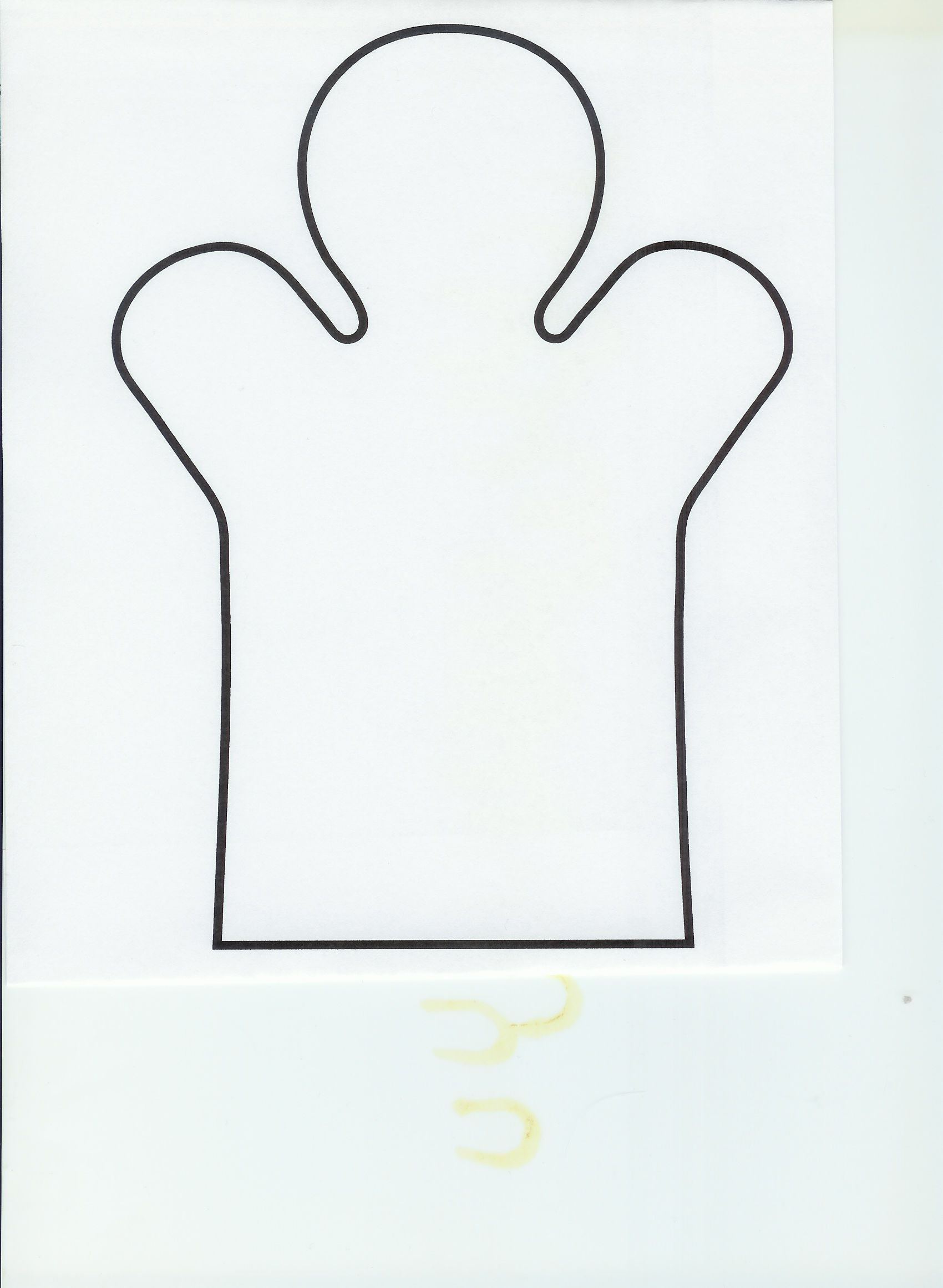 People Puppet Template - 10 Free Pdf Printables | Printablee with regard to Free Hand Puppet Patterns Printable