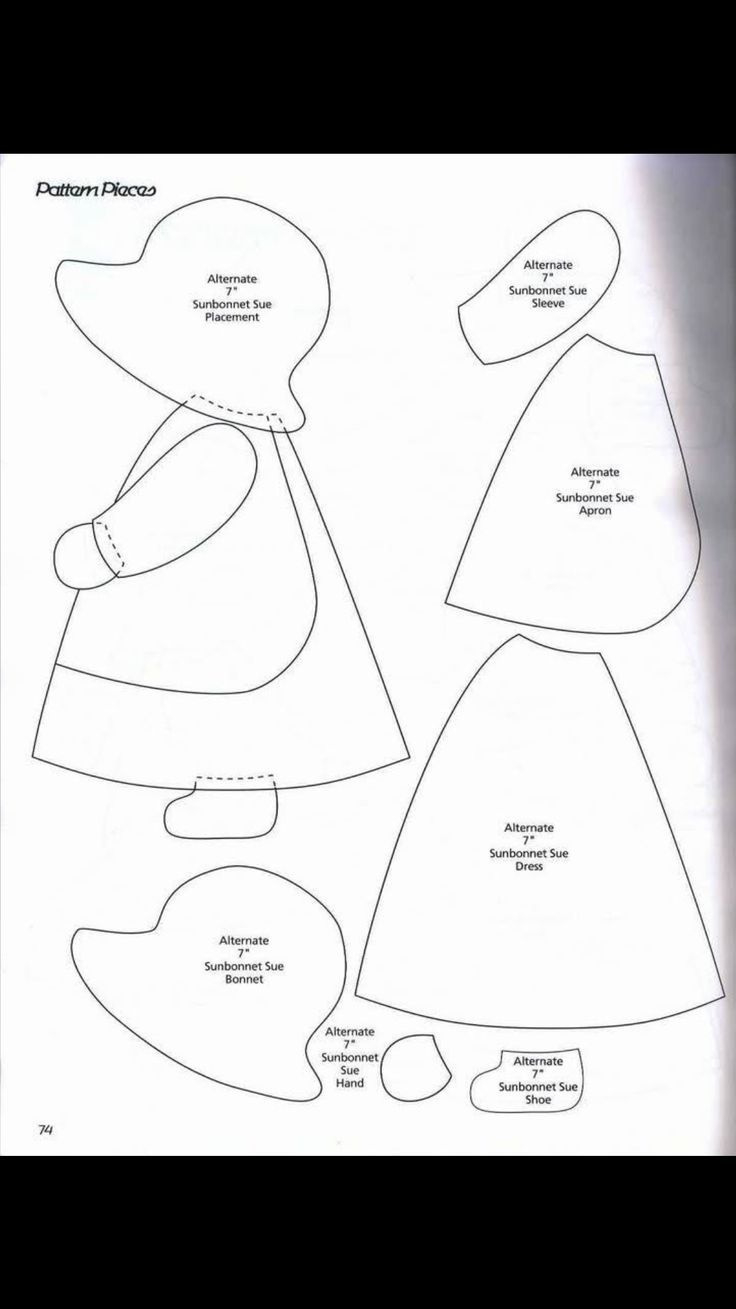Pin Em Pachwork | Aplike Yorgan Desenleri, Sunbonnet Sue, Örtü in Free Printable Sunbonnet Sue Patterns