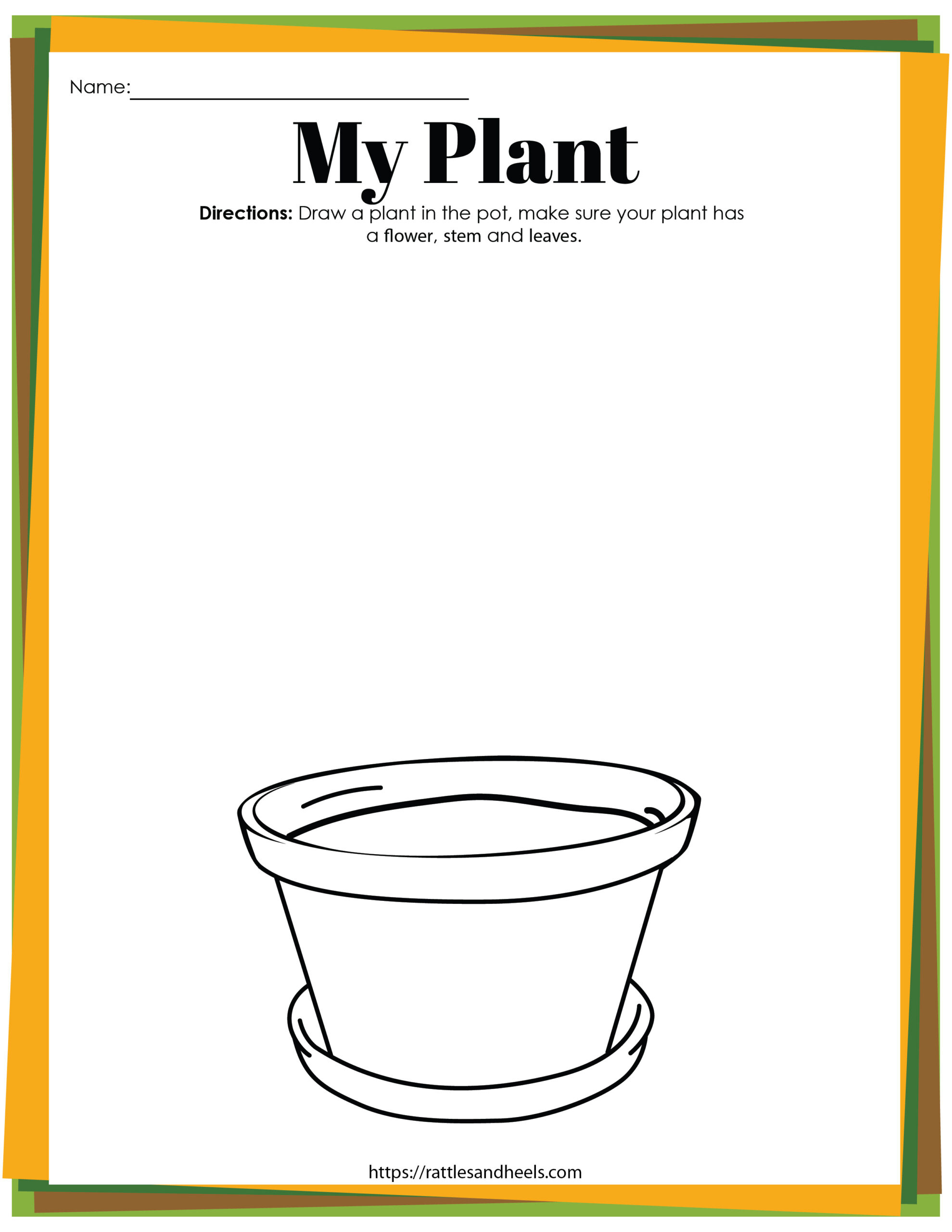 Plant Life Cycle Worksheets Free Printables For Kids - within Free Plant Printables For Kindergarten
