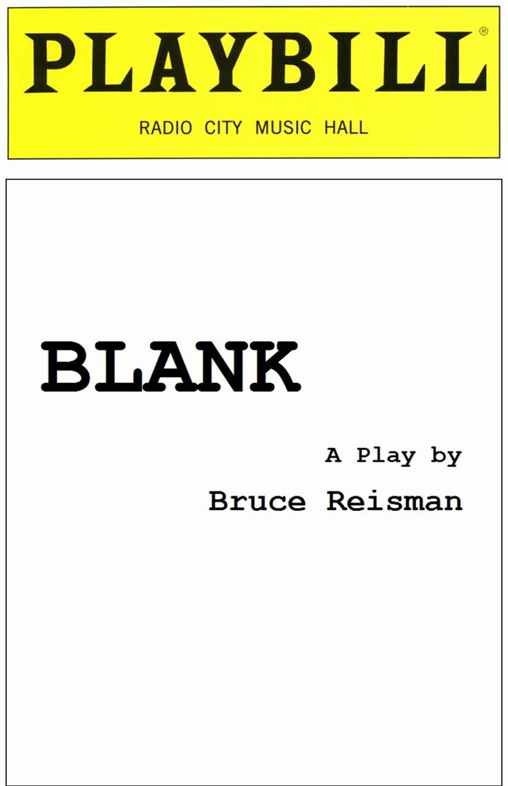 Playbill Template Free pertaining to Playbill Template Free
