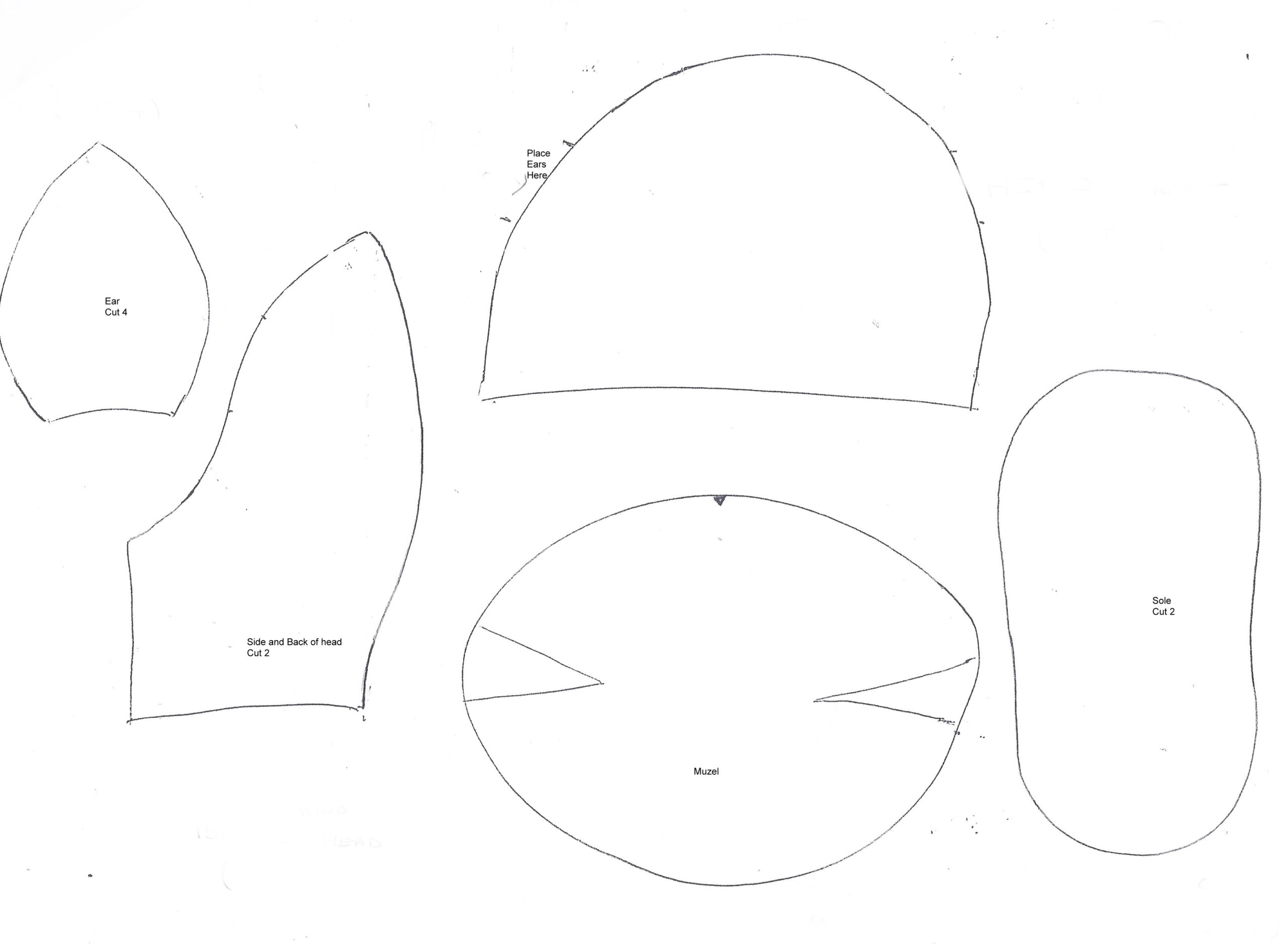 Plushie – Cow Boy Bill — Craftbits pertaining to Free Printable Cow Sewing Pattern