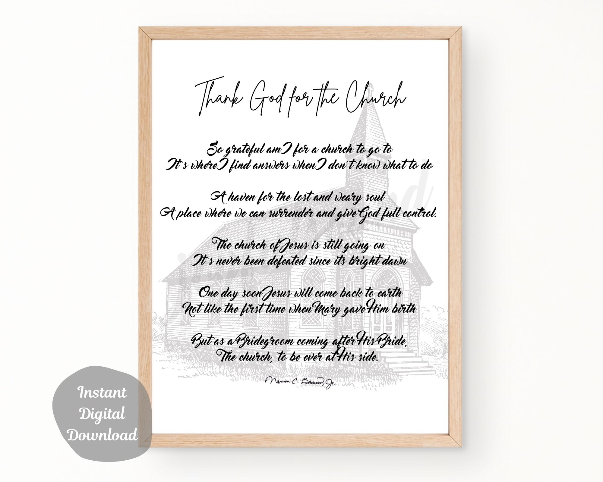 Poems For Church Ushers - Etsy for Free Printable Poems For Ushers Anniversary