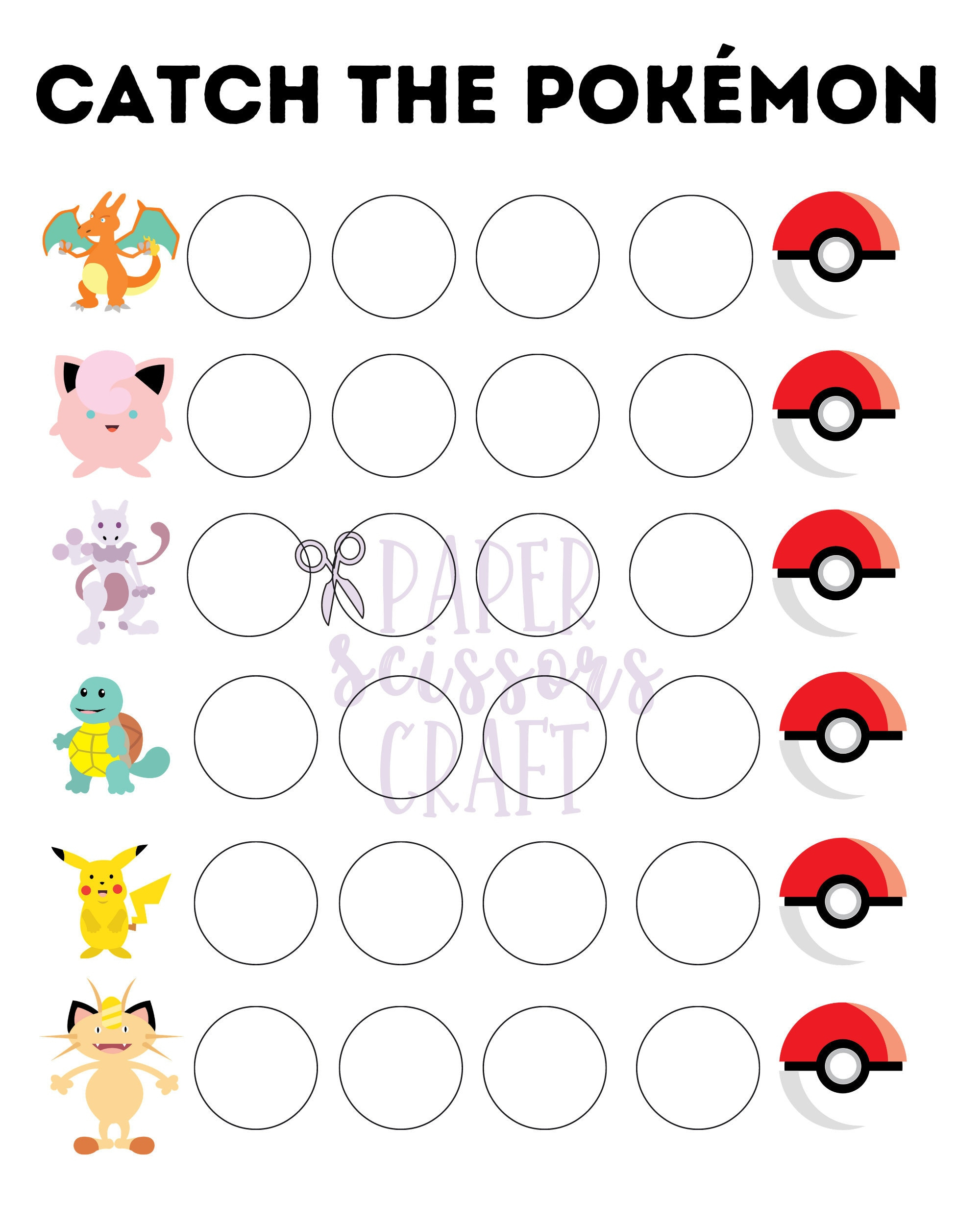 Pokémon Chore Chart For Toddlers And Kids | Chore Chart For Kids in Free Printable Pokemon Behavior Charts
