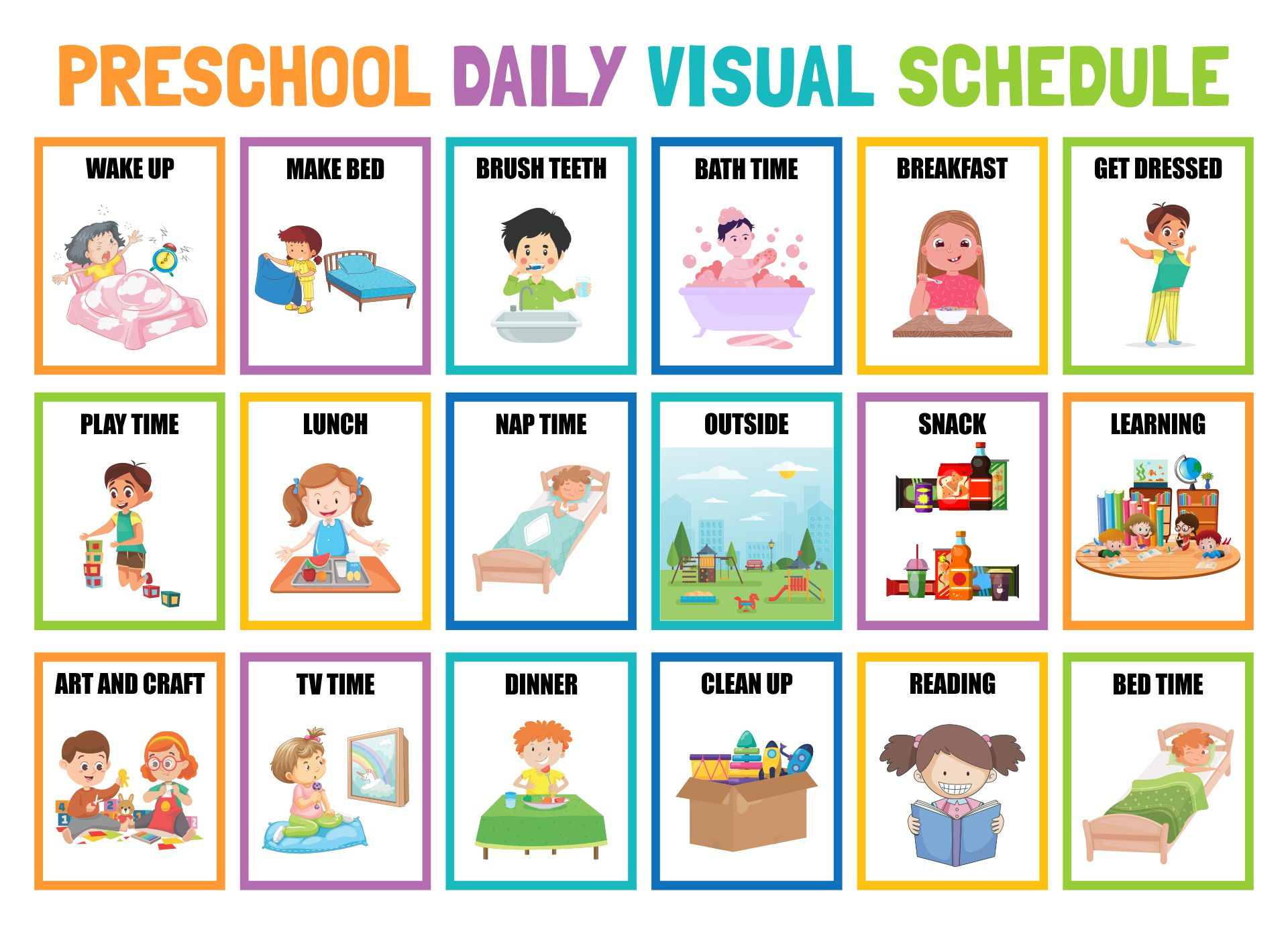 Preschool Daily Schedule Free Template | Lauraidlurdegod1982&amp;#039;S Ownd pertaining to Free Printable Daily Schedule For Preschool