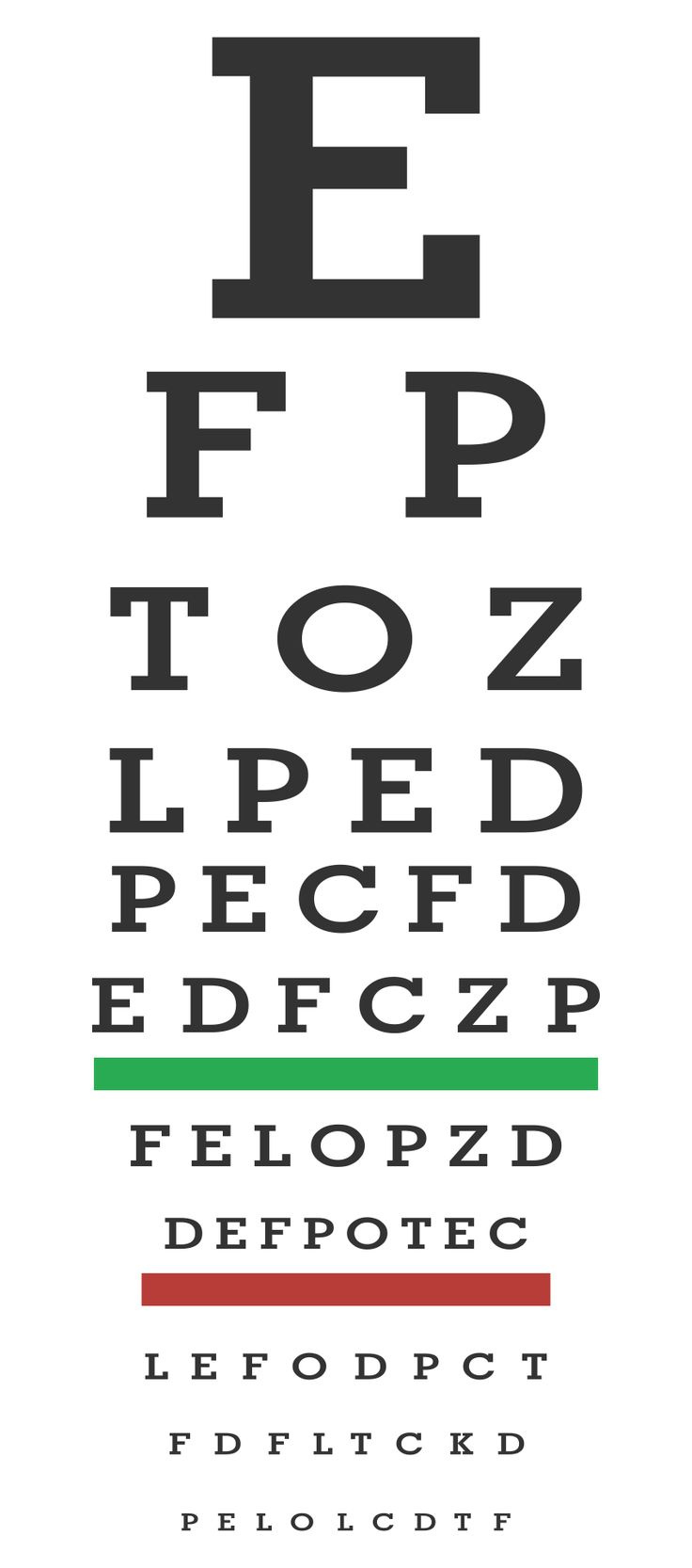 Preschool Eye Charts - 10 Free Pdf Printables | Printablee throughout Free Printable Eye Exam Chart