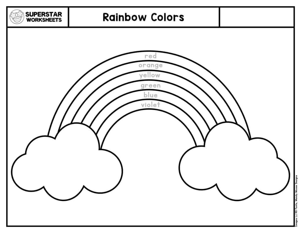 Preschool Worksheets - Superstar Worksheets within Free Printable Activities For 4 Year Olds