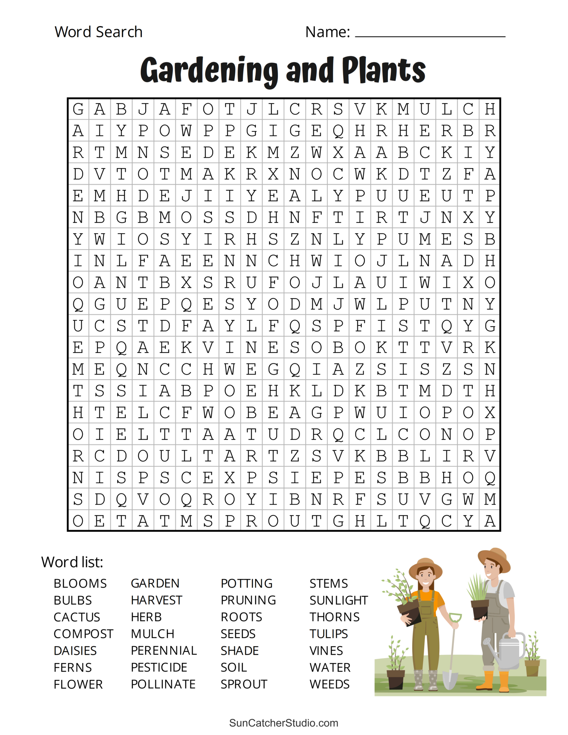 Printable Adult Word Search Puzzles (Word Find) – Free Printables in Free Large Print Word Search Puzzles For Seniors Printable